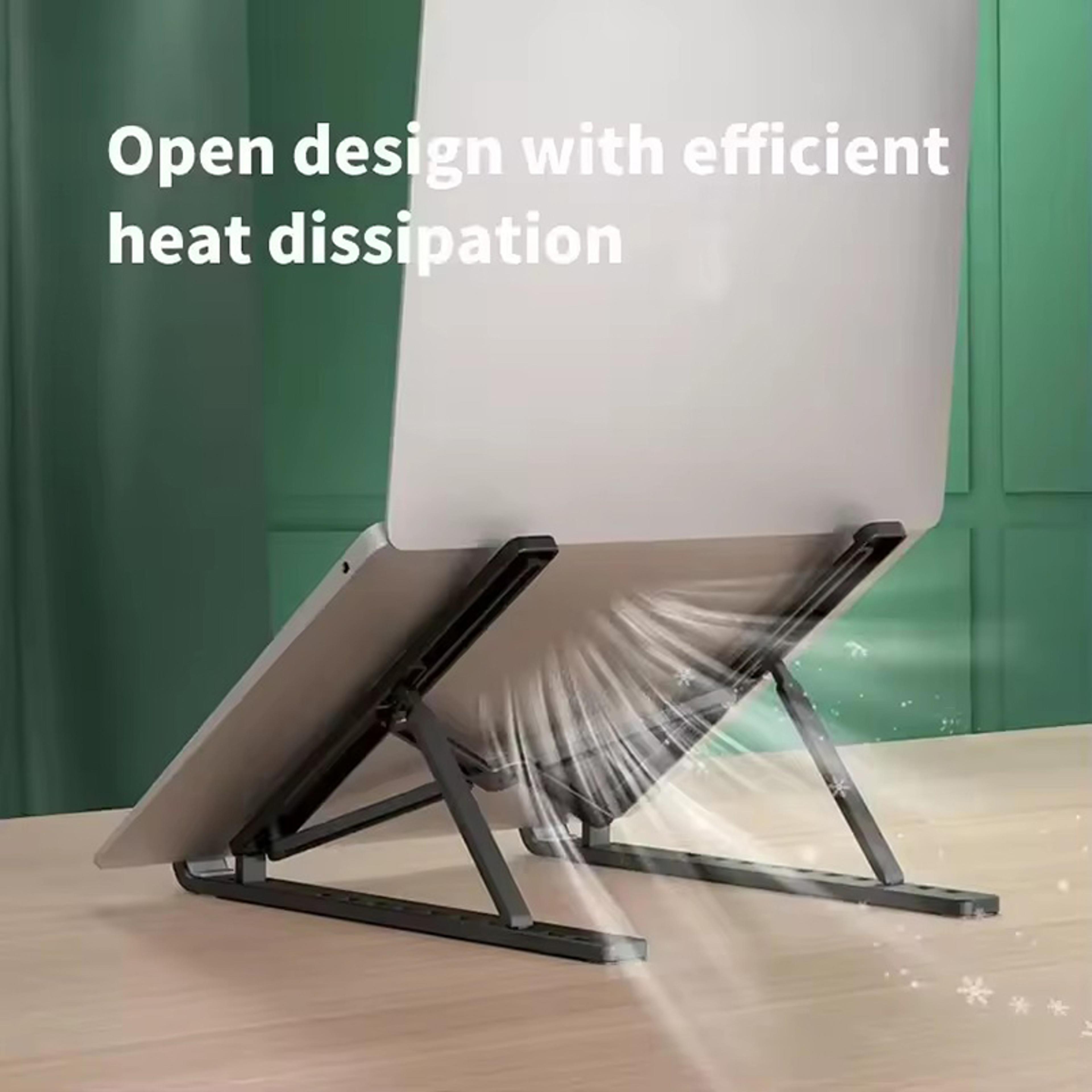 Foldable Portable Laptop Stand Adjustable Ergonomic Desk Holder For MacBook IPad And Notebook 2