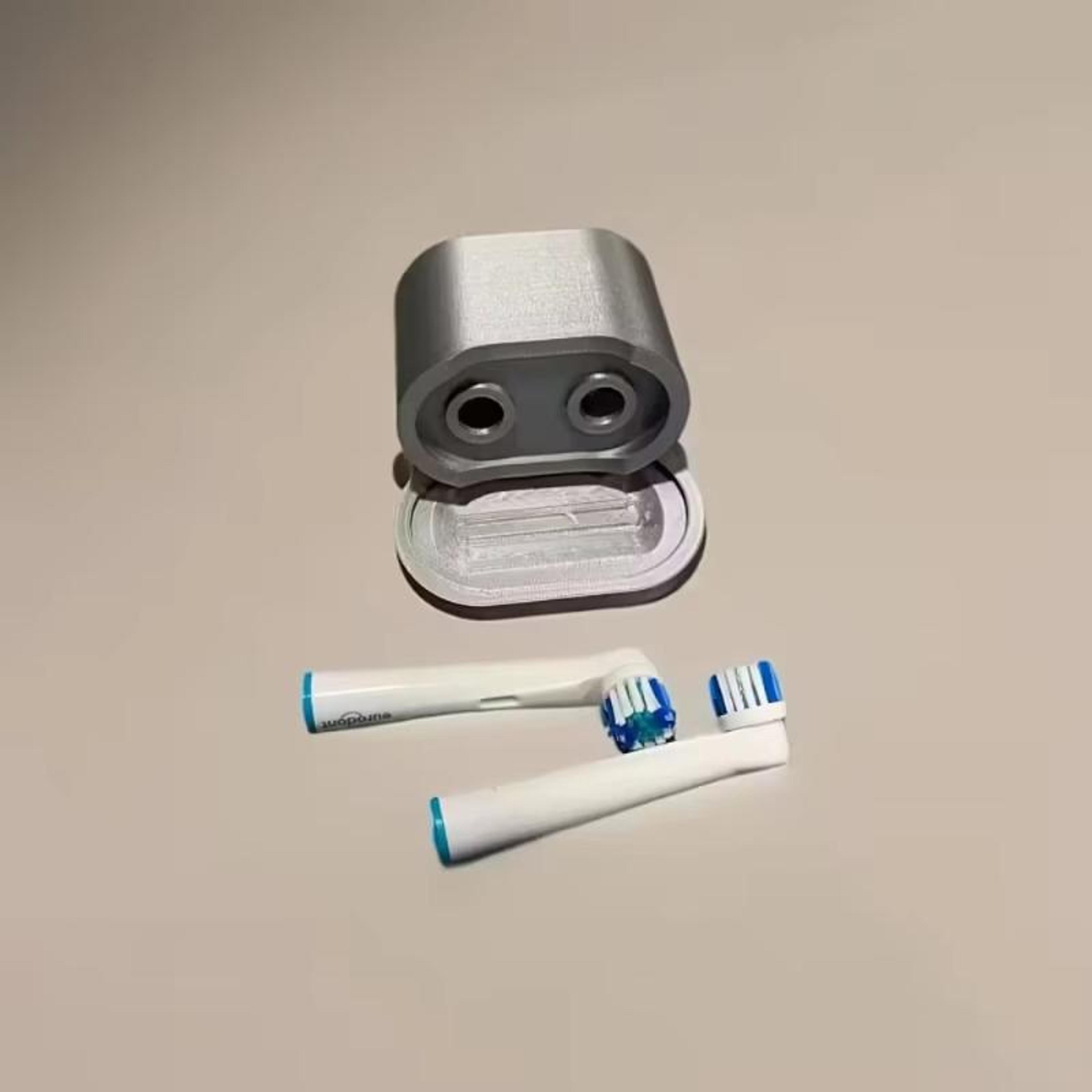 Electric Toothbrush Head Storage Box Bathroom Countertop Organizer 4