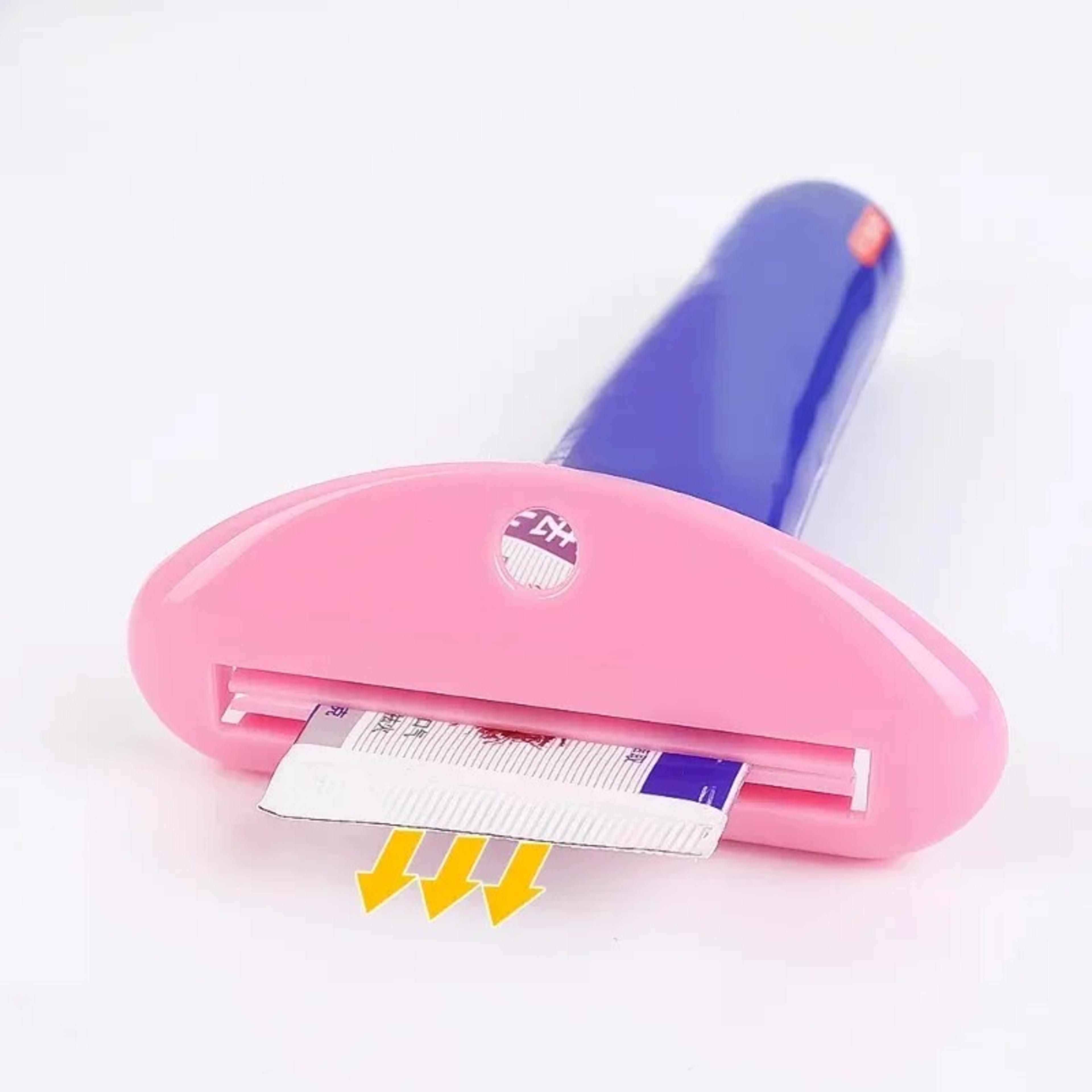Manual Toothpaste Squeezer Tube Dispenser Clip Space Saving Bathroom Organizer 1