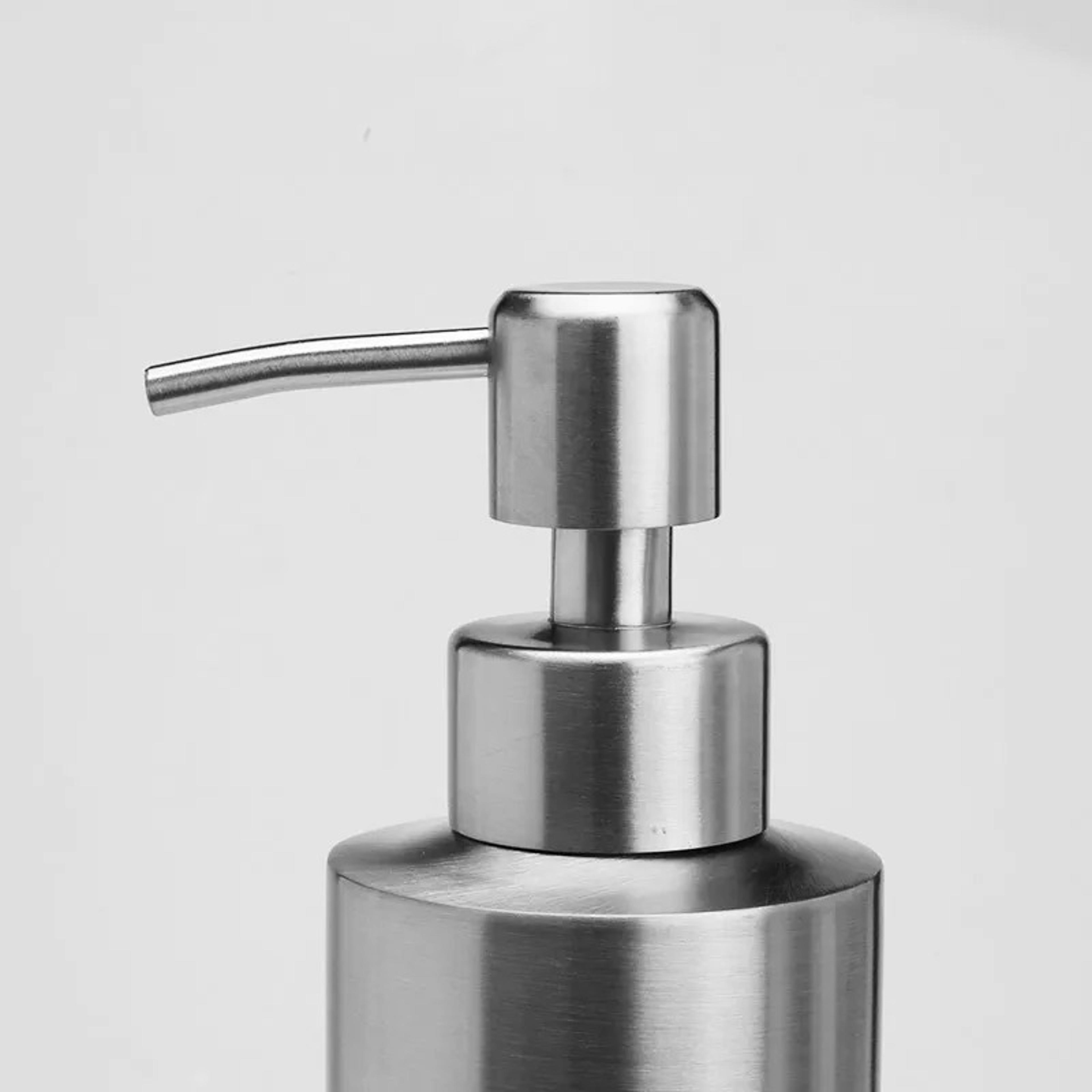 Stainless Steel Liquid Soap Dispenser Pump Bottle For Kitchen Bathroom Countertop 4