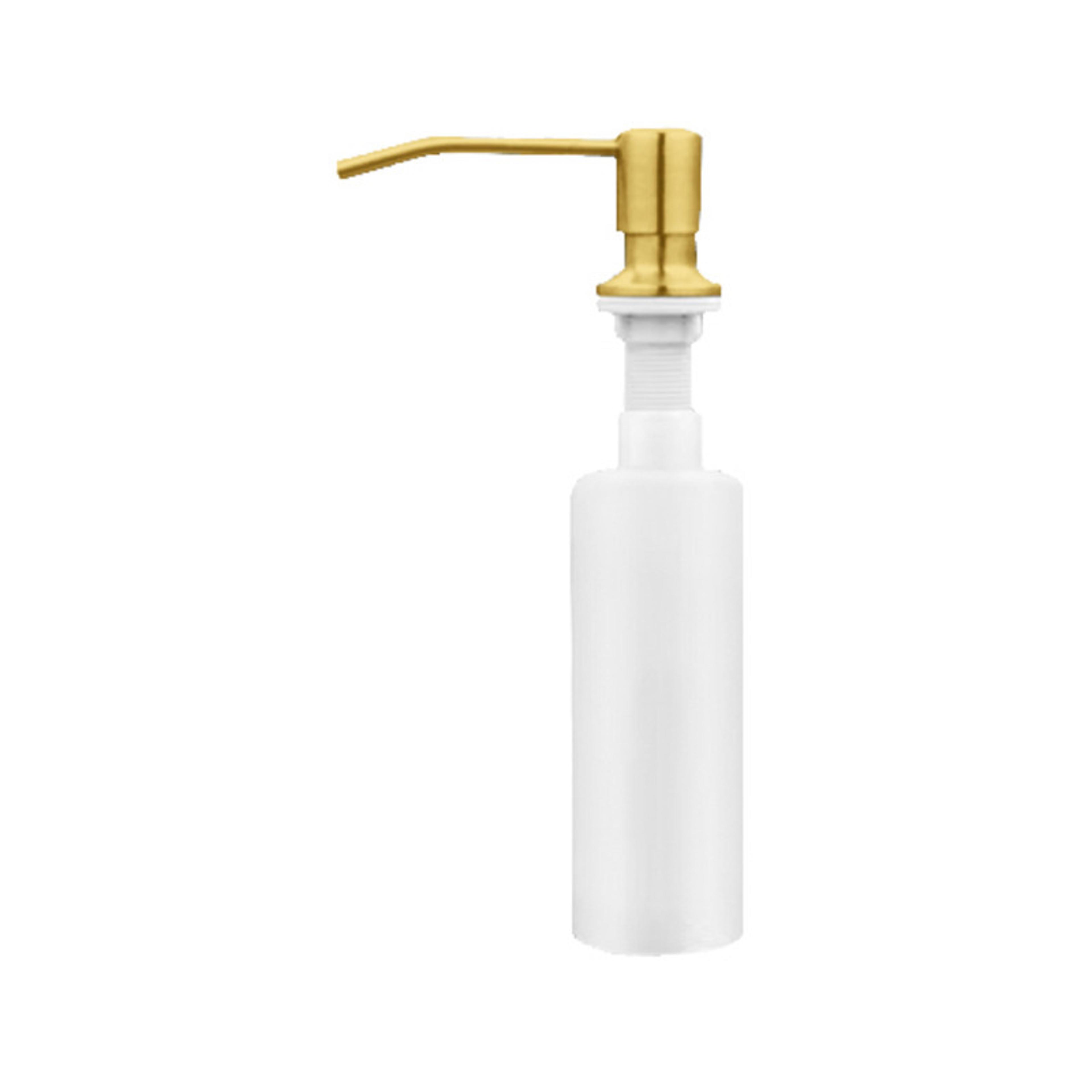 Stainless Steel Sink Soap Dispenser Kitchen Countertop Lotion Pump 7