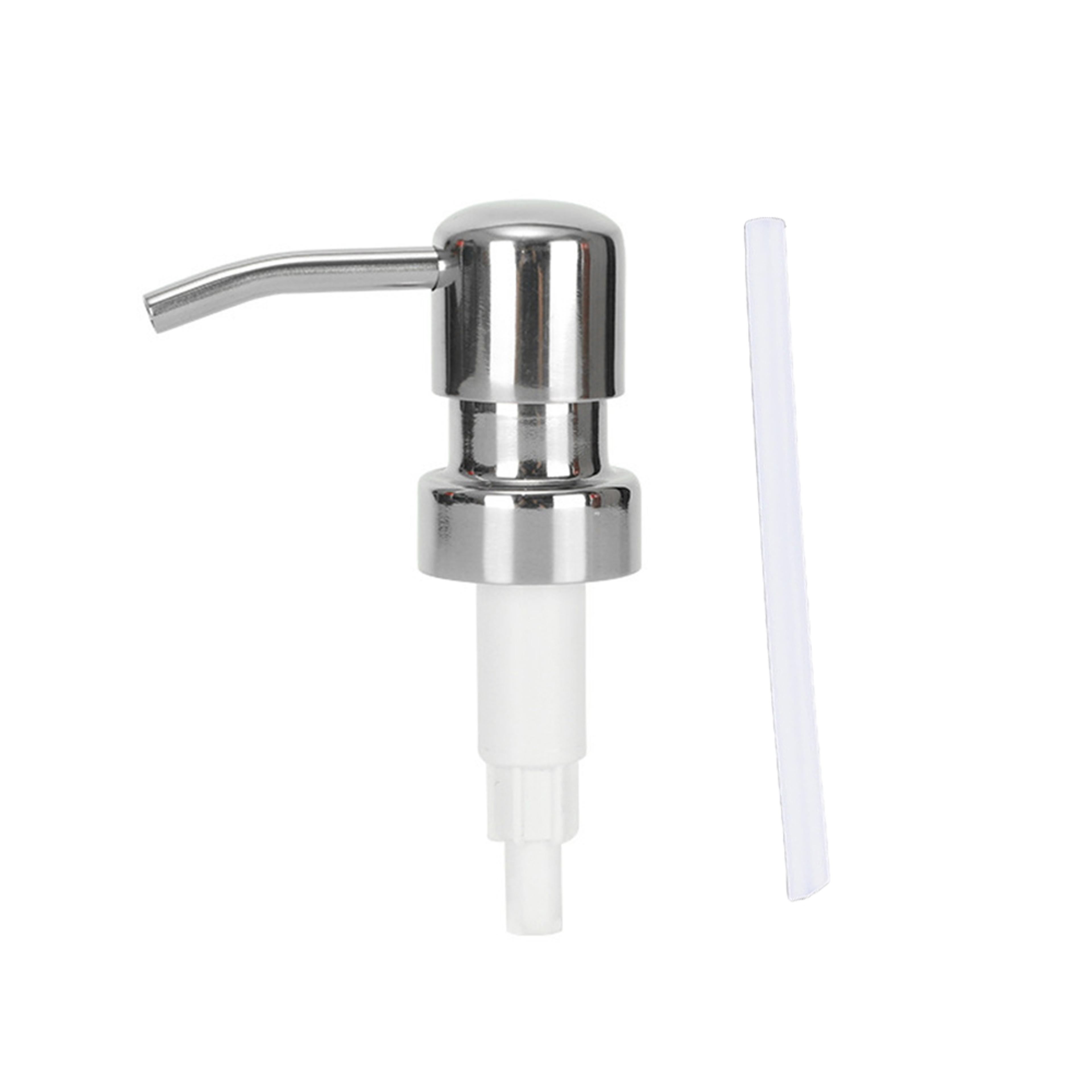 Stainless Steel Liquid Soap Pump Dispenser Head For Bathroom And Kitchen 3