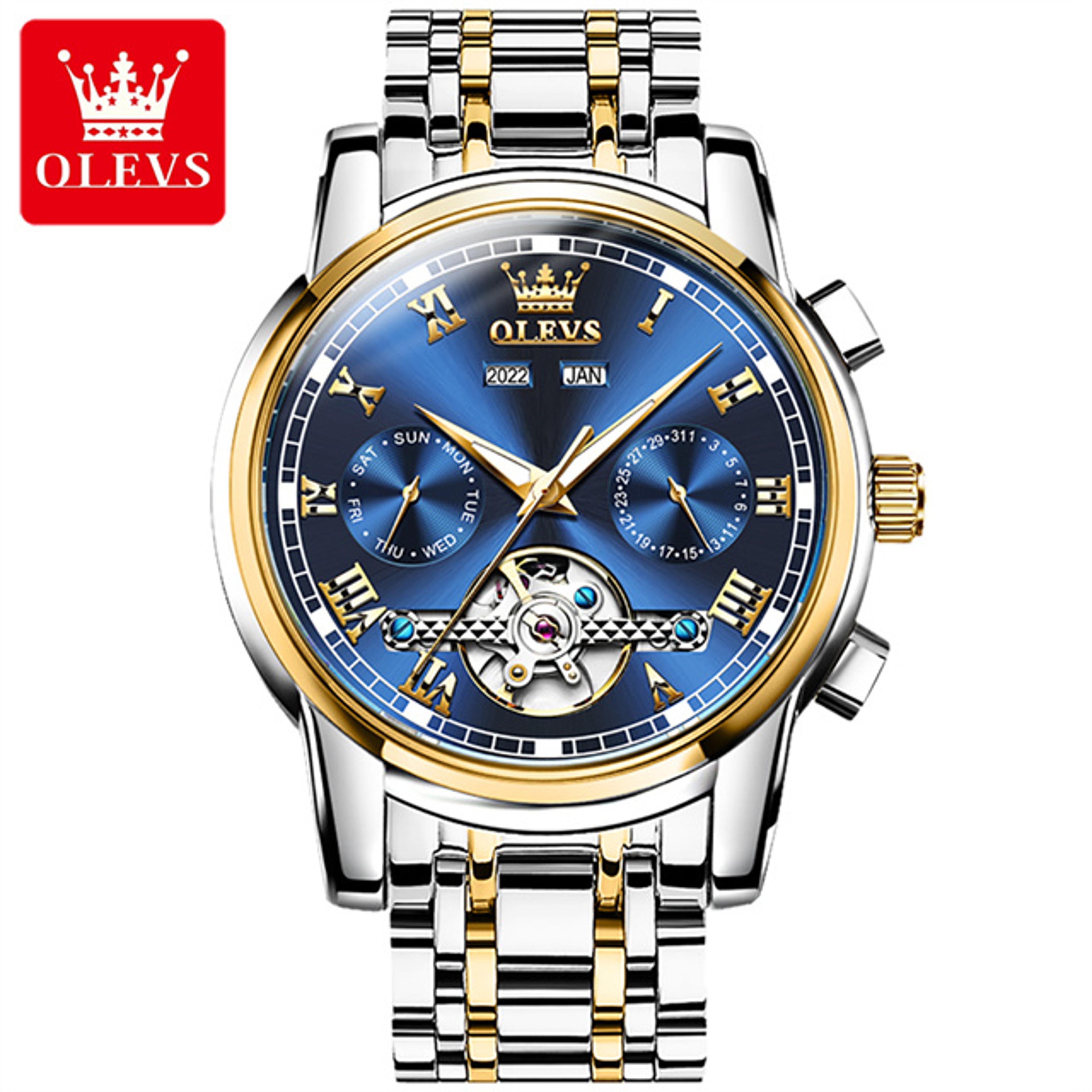 Automatic Mechanical Couple Watches Set Waterproof His And Hers Lover Wrist Watche 18