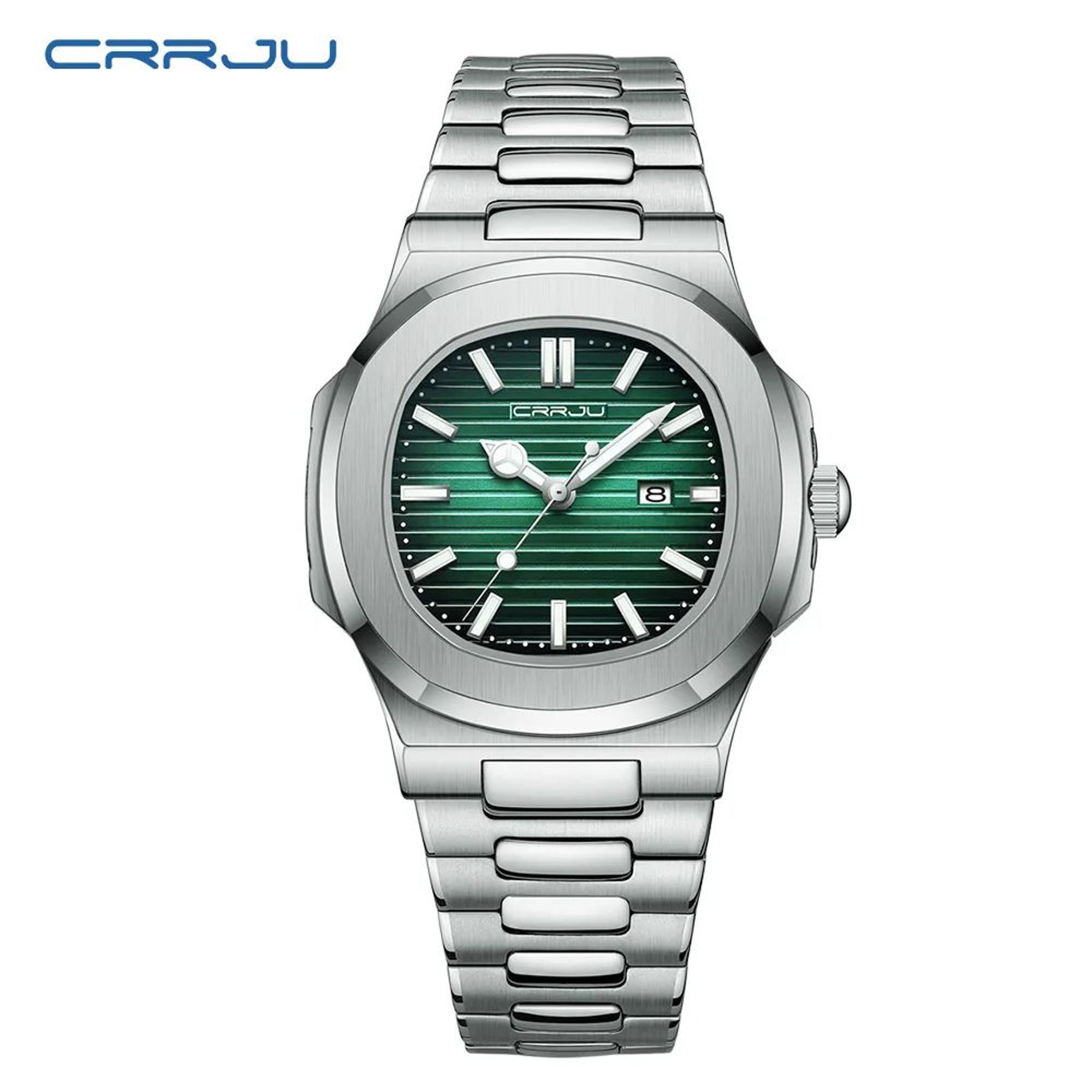 Luxury Square Dial Mens Quartz Watch With Luminous Display And Waterproof Sports Design 13