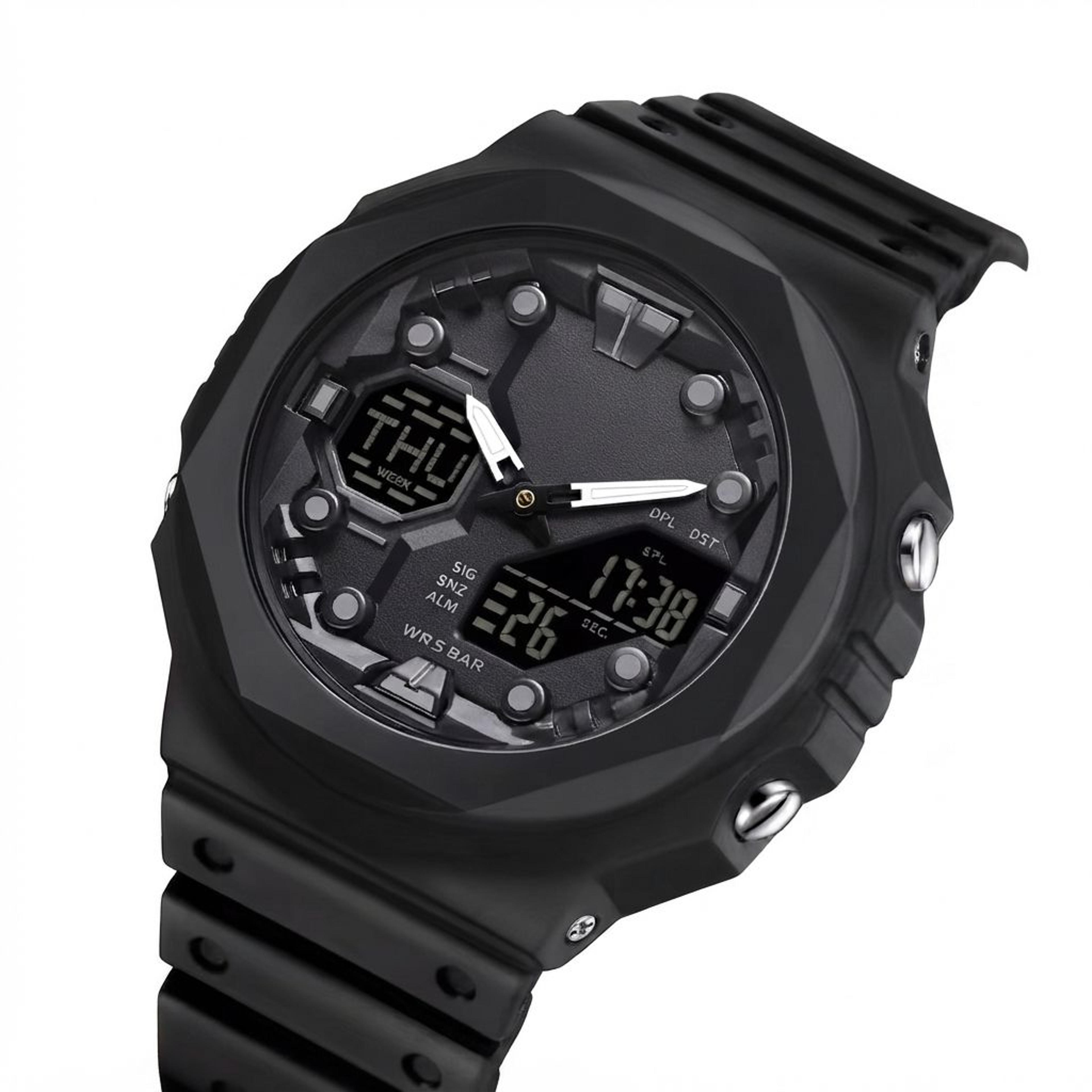 Electronic Digital Watch With Night Light Alarm Waterproof Student Sports Watch 0