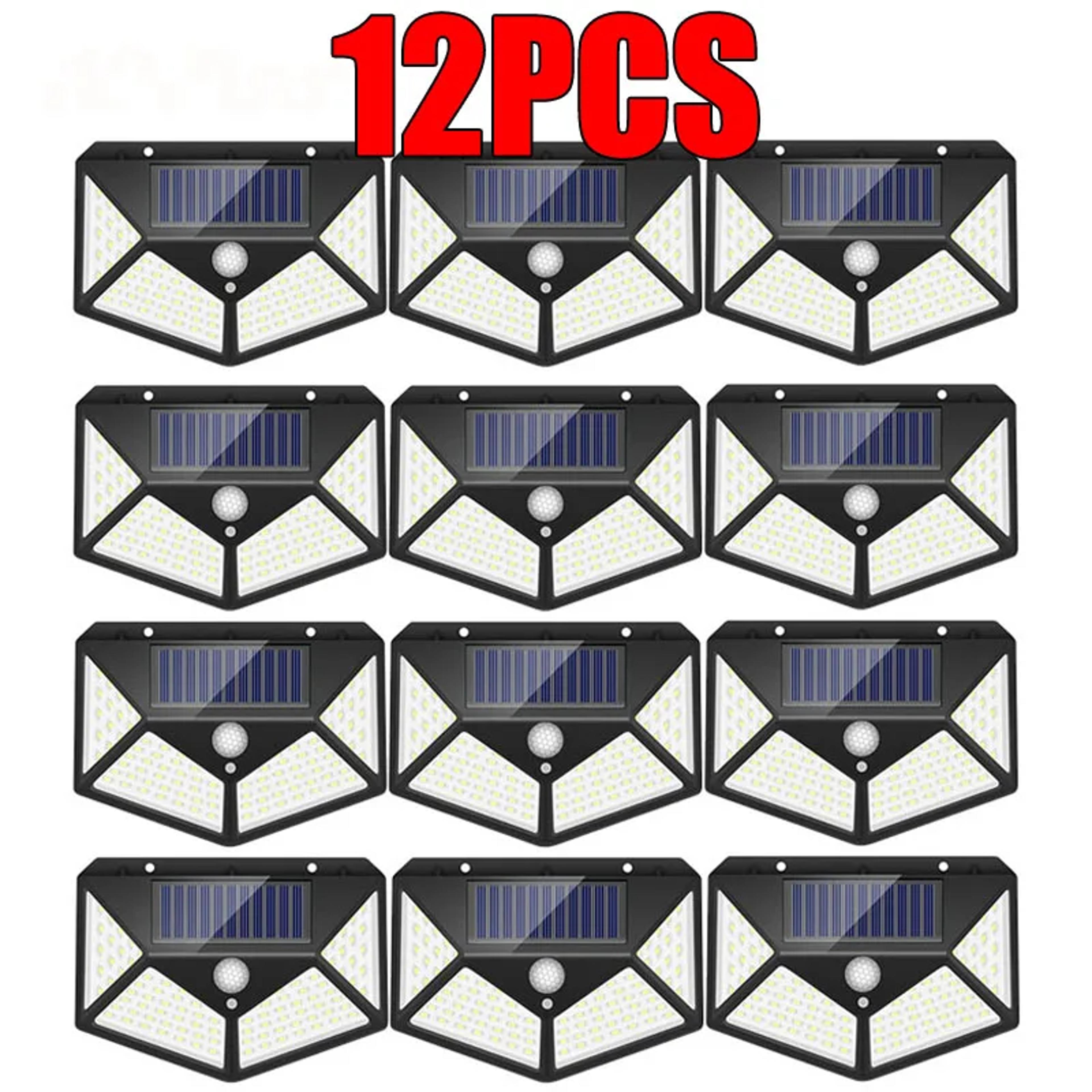 Solar Street Light Outdoor Motion Sensor Wall Lamp Solar Garden Security Light 11