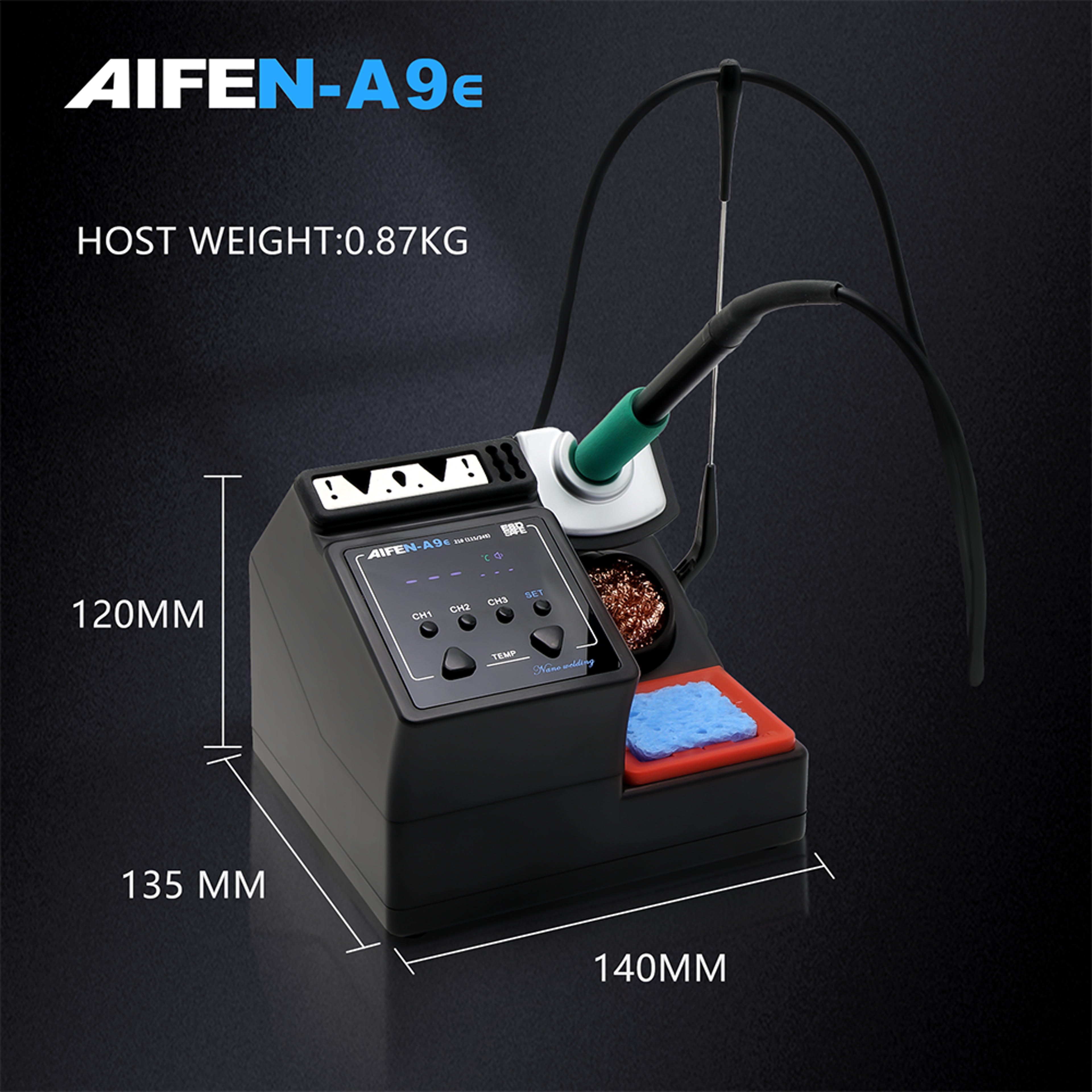 Soldering Station Handle Compatible Precision Welding Iron Tip Controller 5