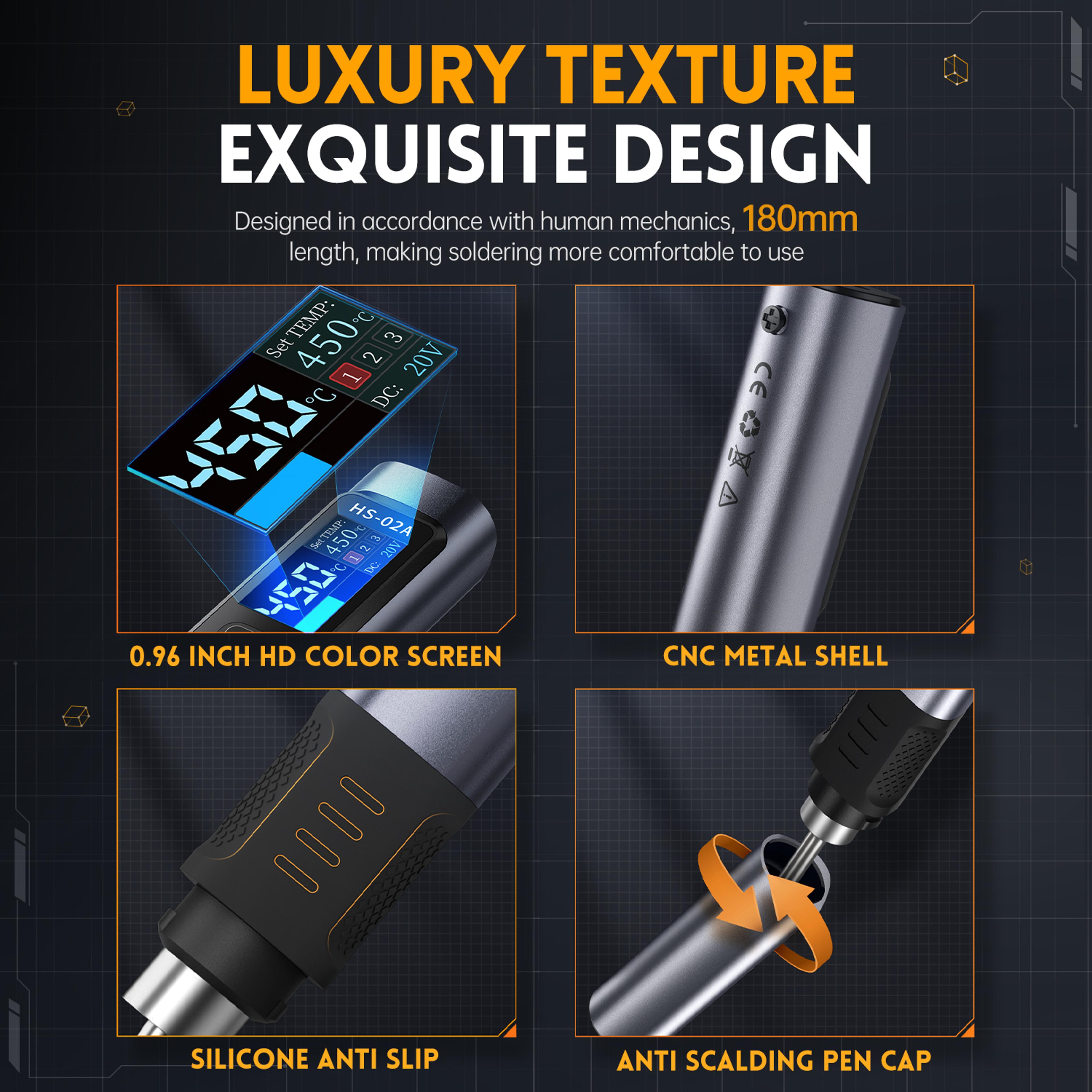 Smart Soldering Iron With Adjustable Temperature And Fast Heating 6