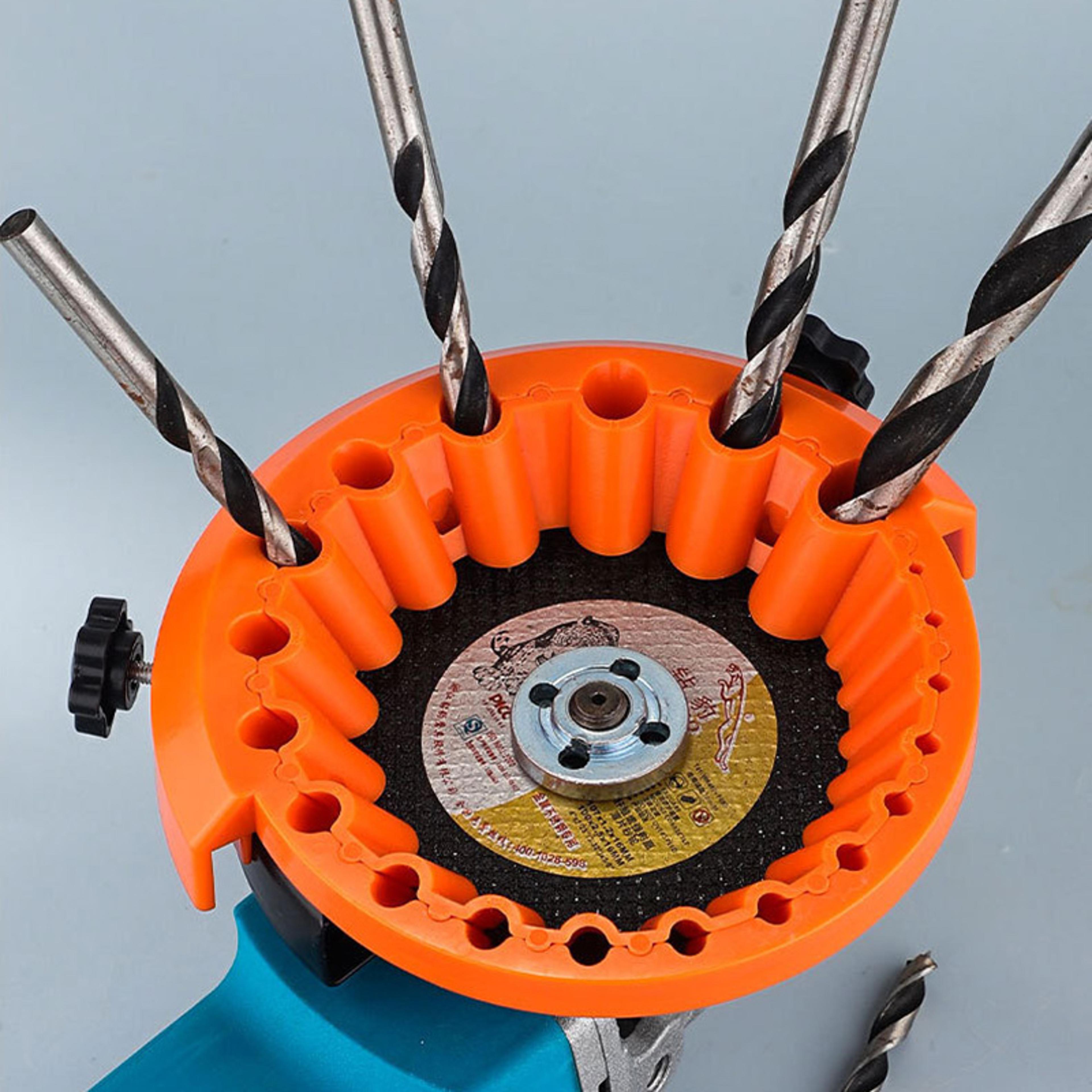Degree Drill Bit Sharpener Angle Grinder Attachment For Bits 0