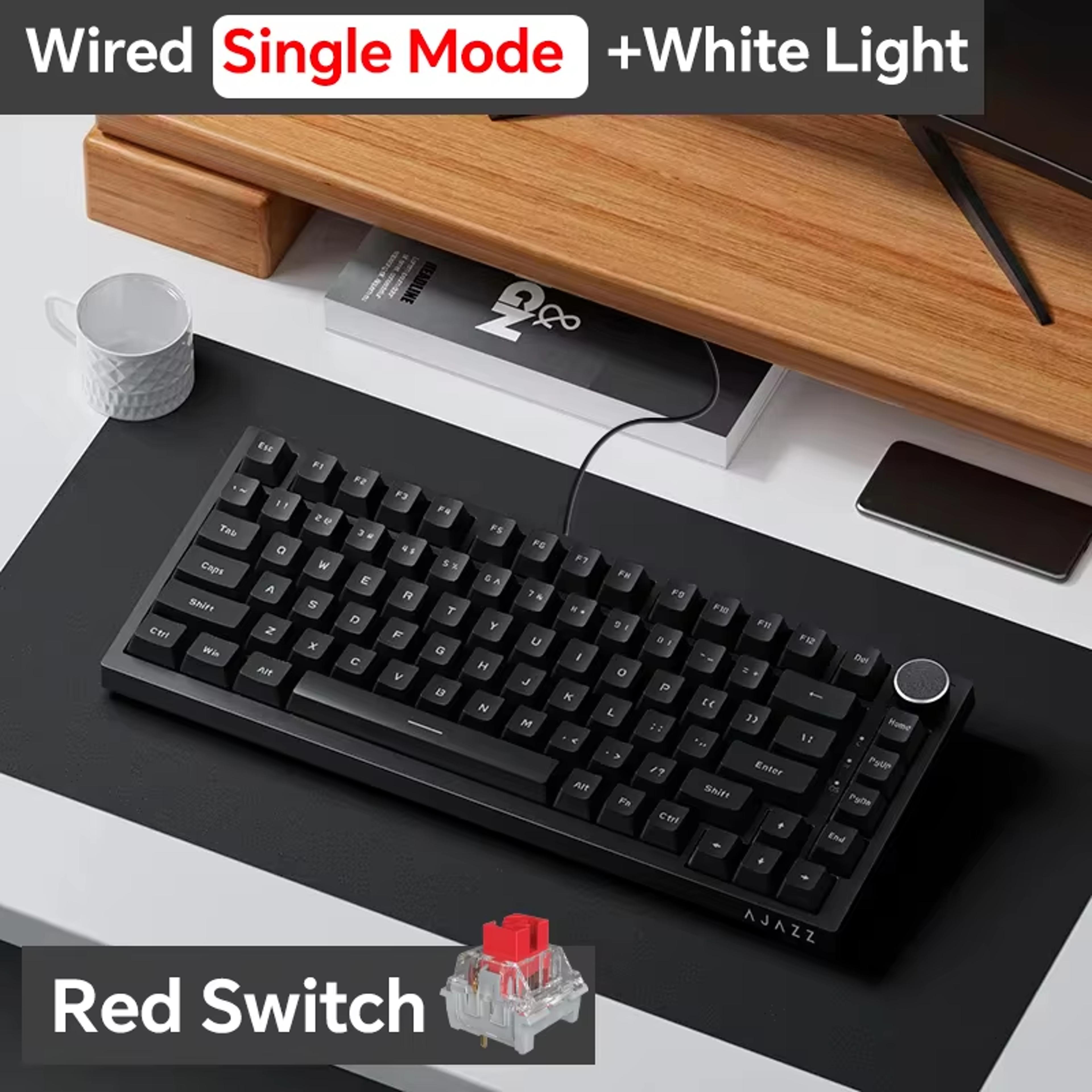 Pro Wireless Mechanical Keyboard With RGB Hot Swap And Gasket Mount 3