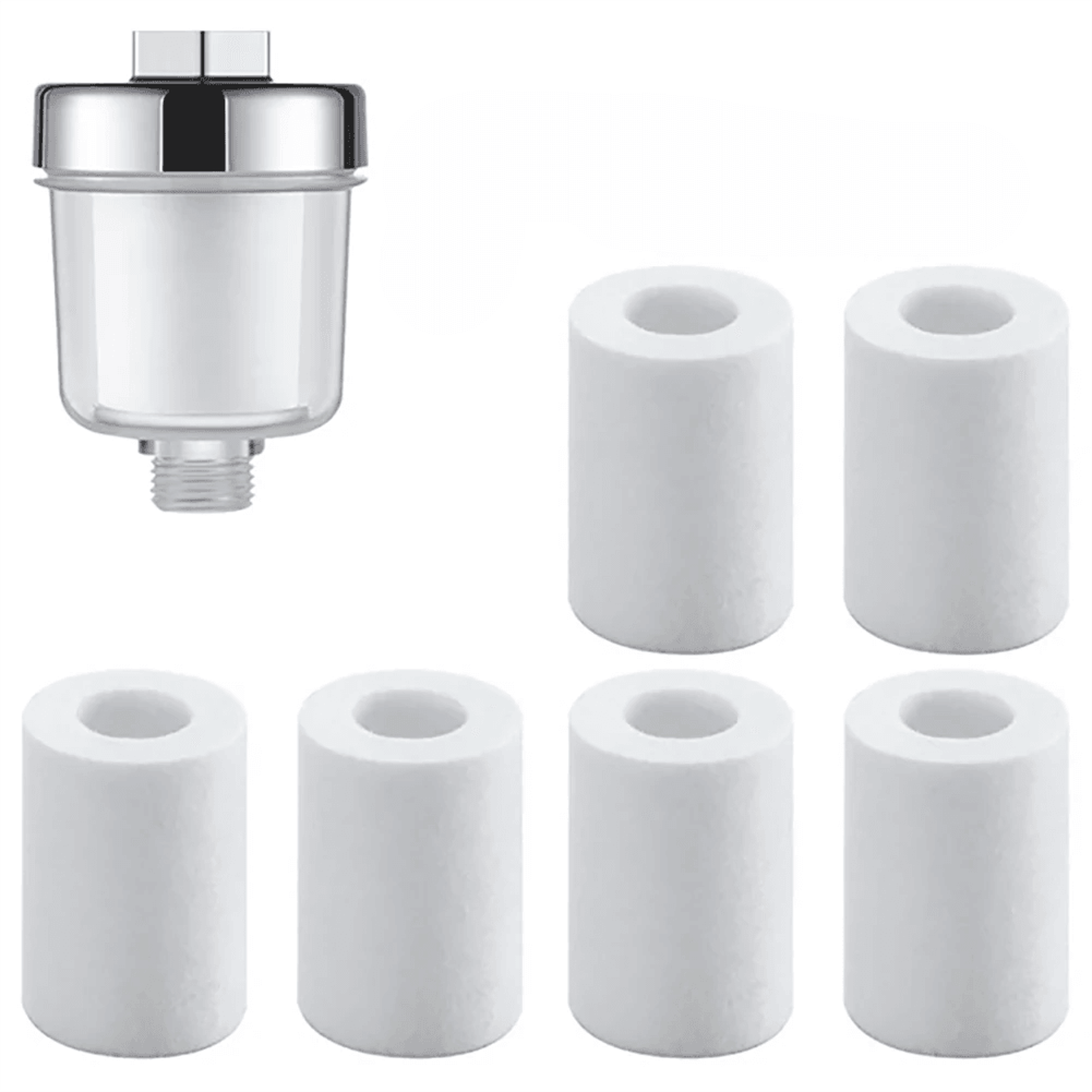 universal faucet shower water filter with pp cotton cartridge