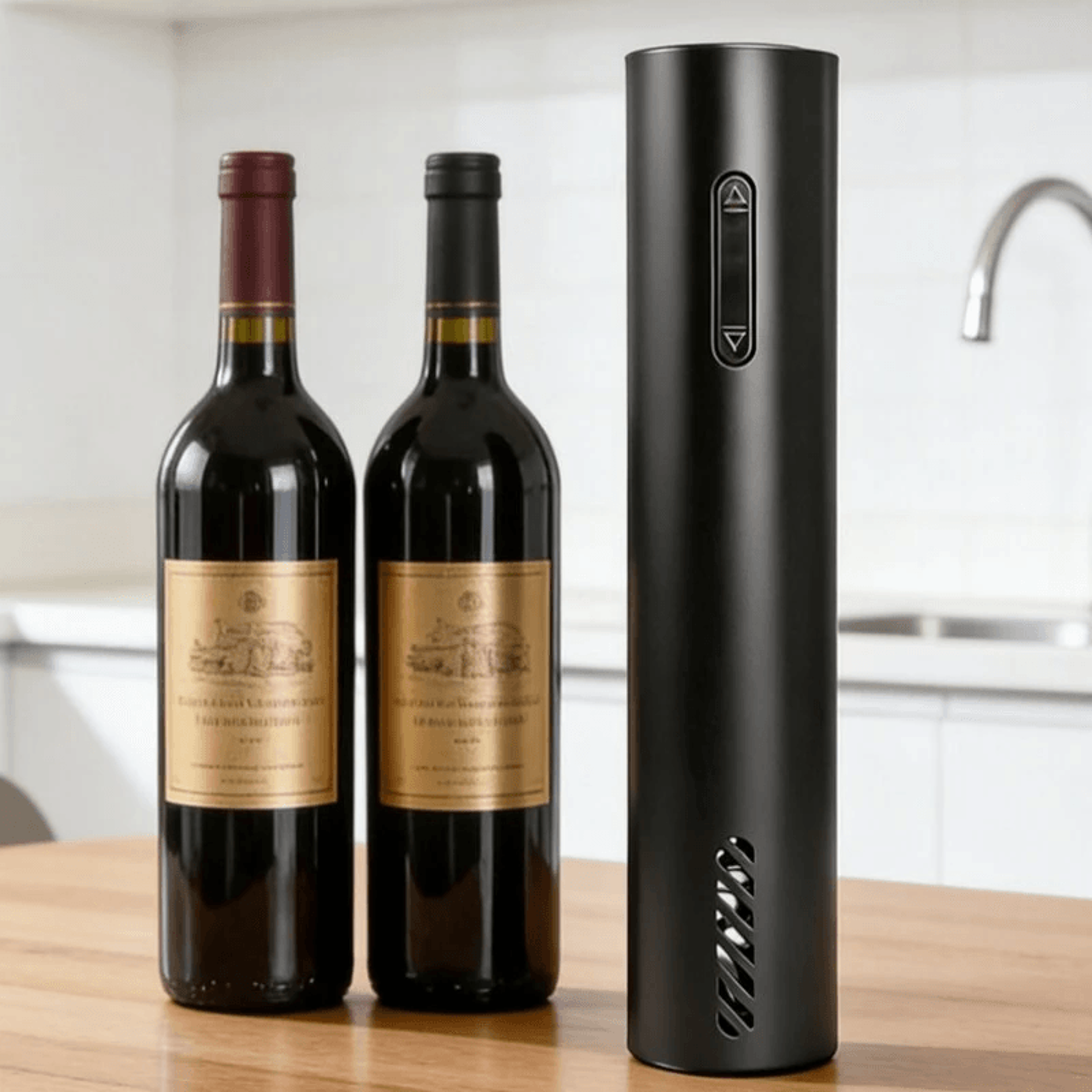 Rechargeable Electric Wine Bottle Opener Automatic Corkscrew With Two Button Control 4