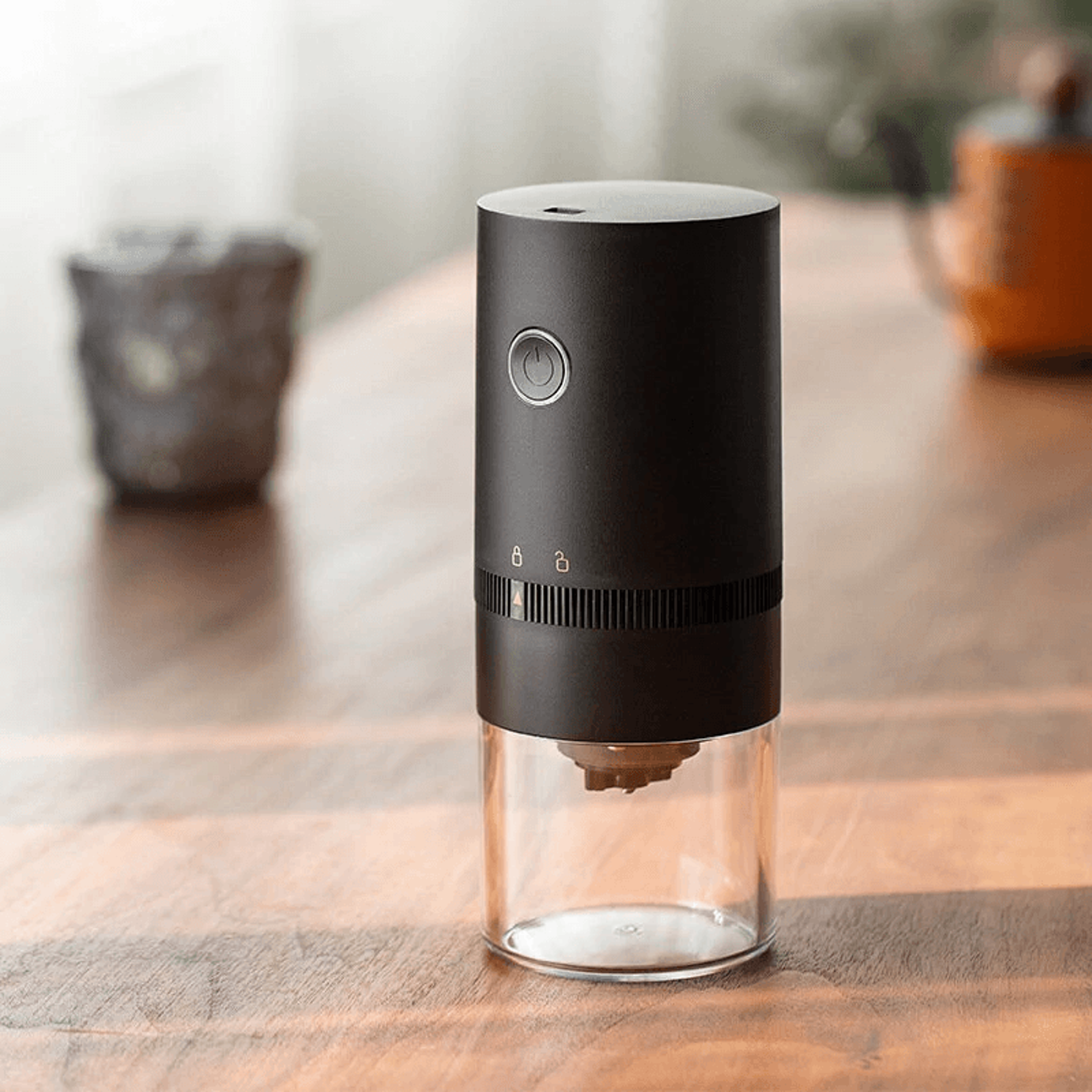 Portable Electric Coffee Grinder With Conical Ceramic Burr And USB Rechargeable Design 6