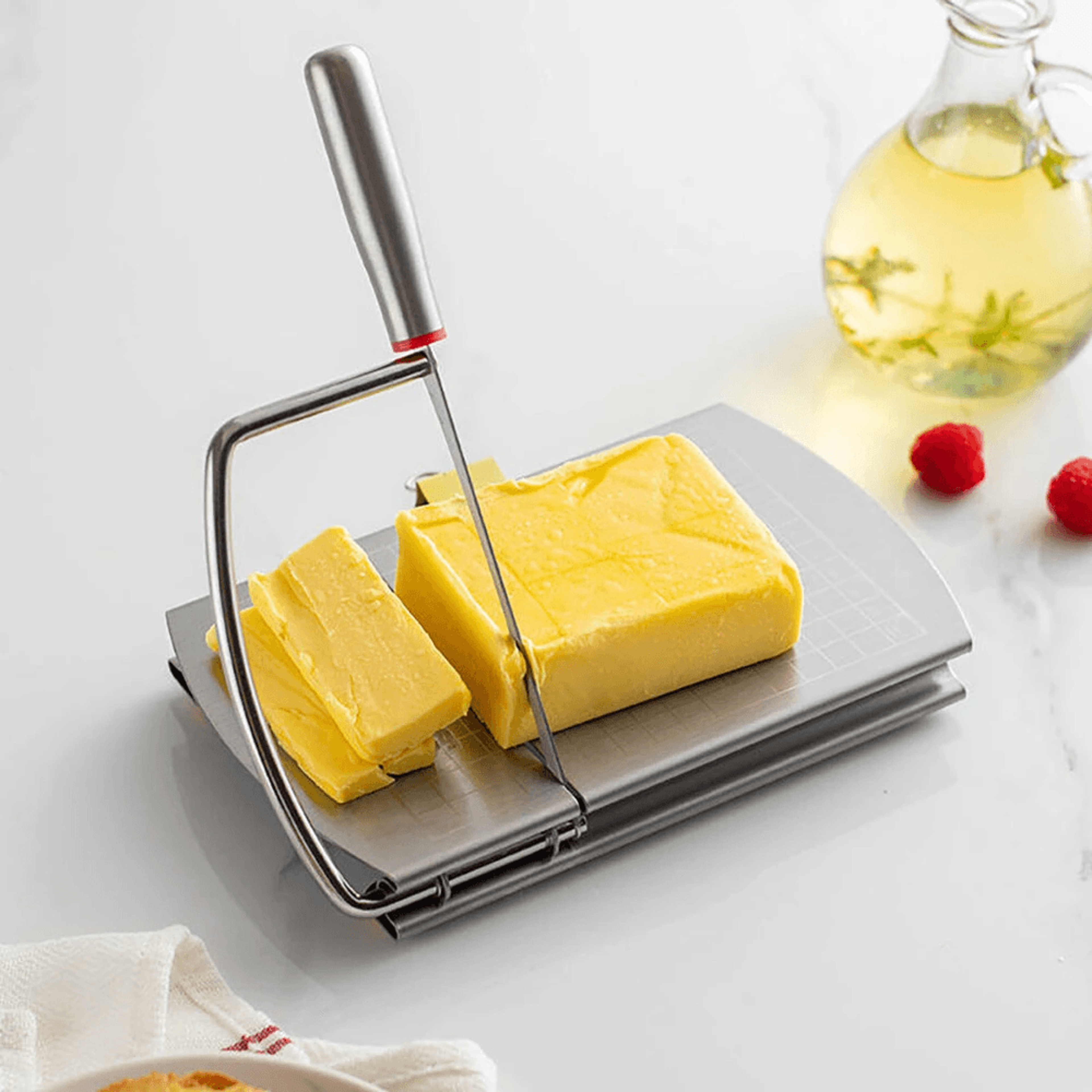 Precision Stainless Steel Cheese Slicer Wire Cutter For Smooth Even Slices 3
