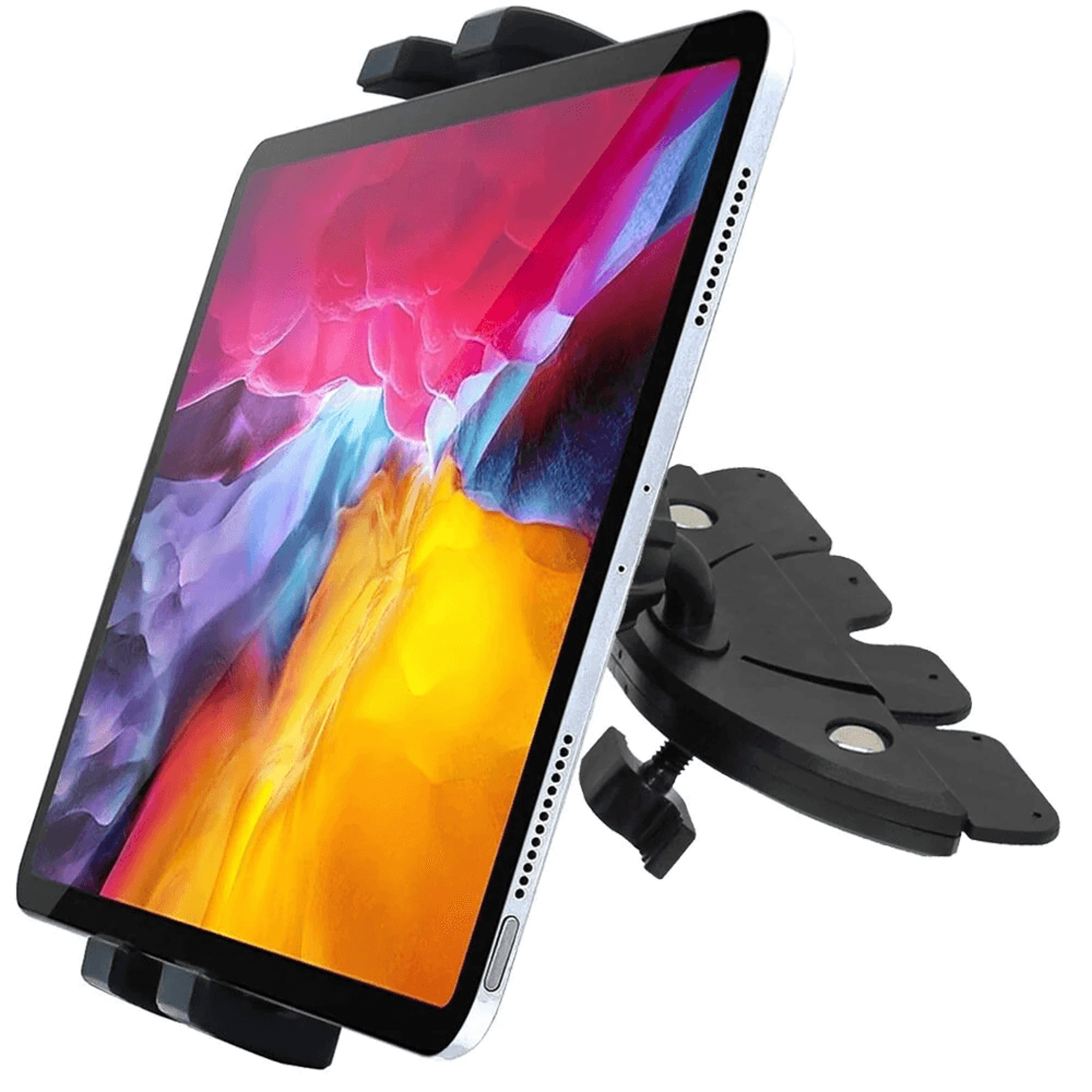Universal CD Slot Car Tablet And Phone Holder With Degree Rotation 2