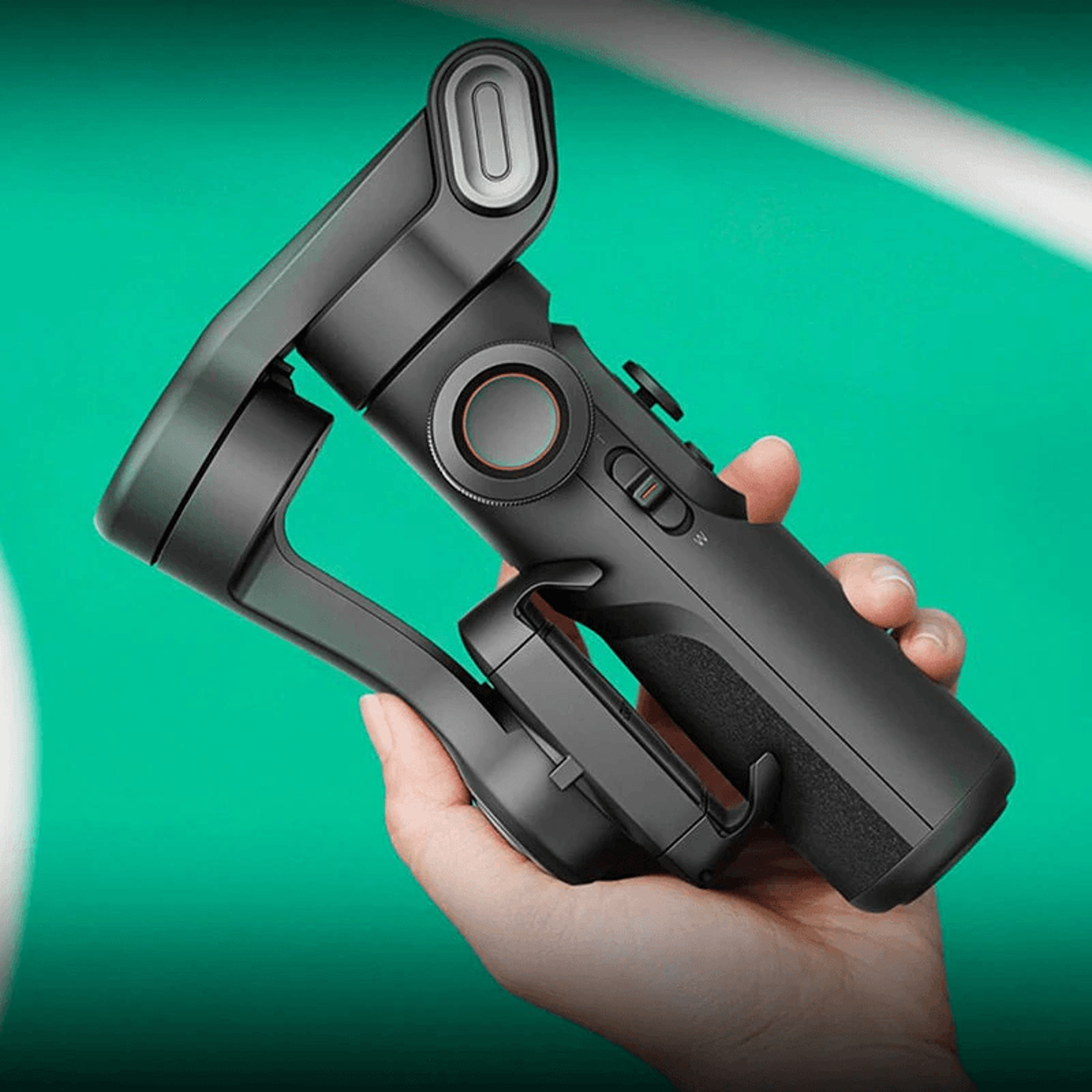 Axis Smartphone Gimbal Stabilizer With AI Face Tracking For Vlogging And Video Recording 1