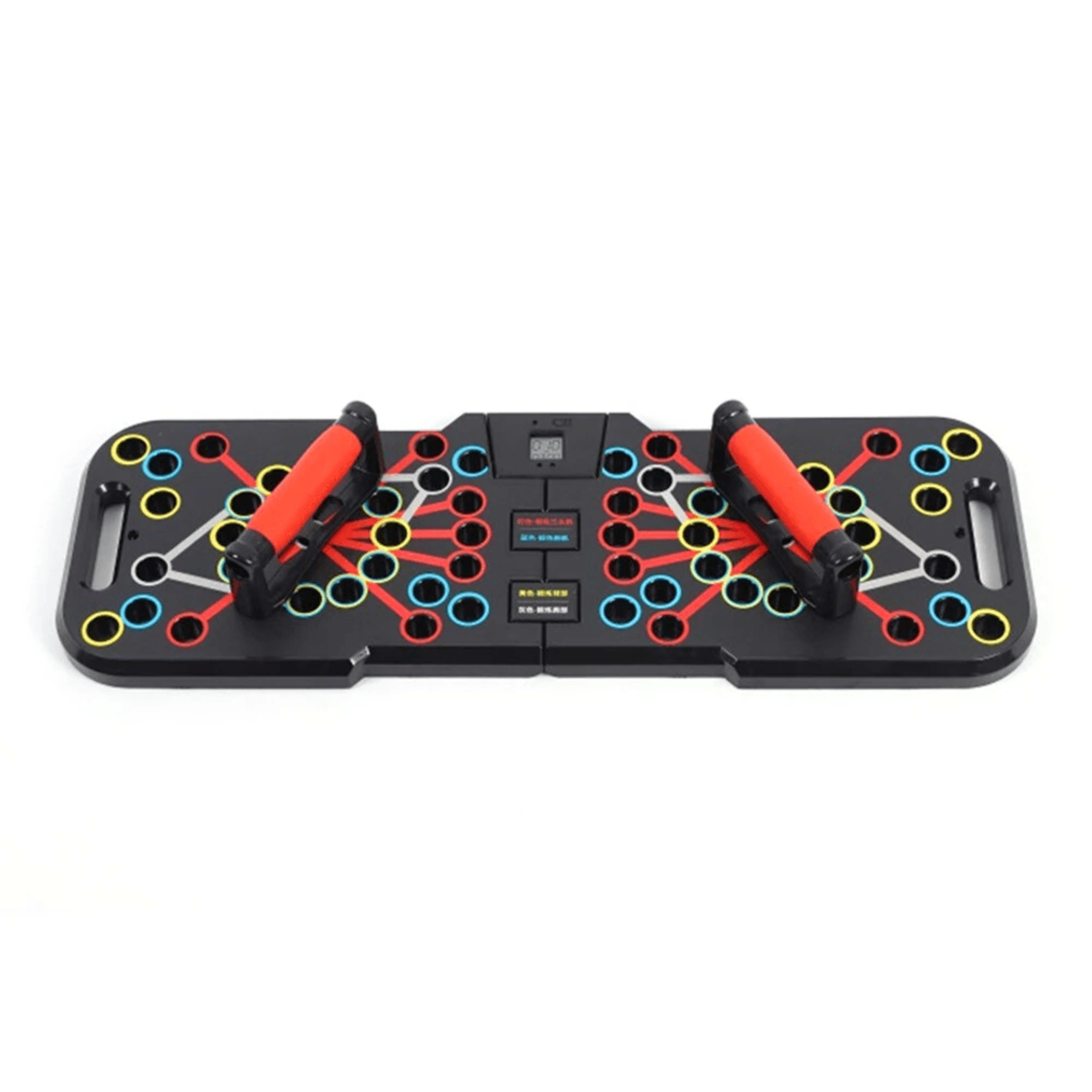 Electronic Counting Foldable Push Up Board For Upper Body Strength Training 1