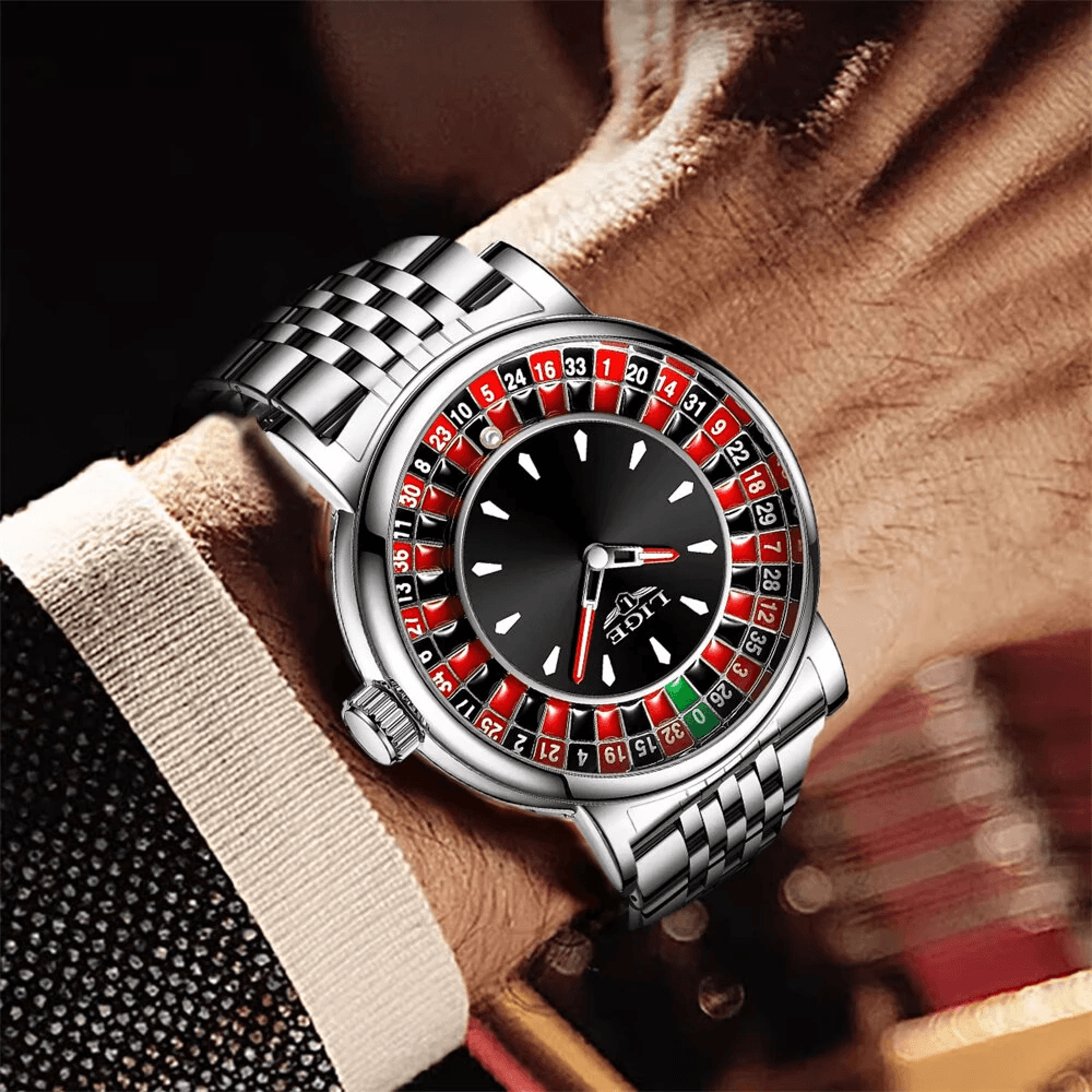 Elegant Mens Quartz Watch With Waterproof Luminous Dial For Business And Casual Wear 1