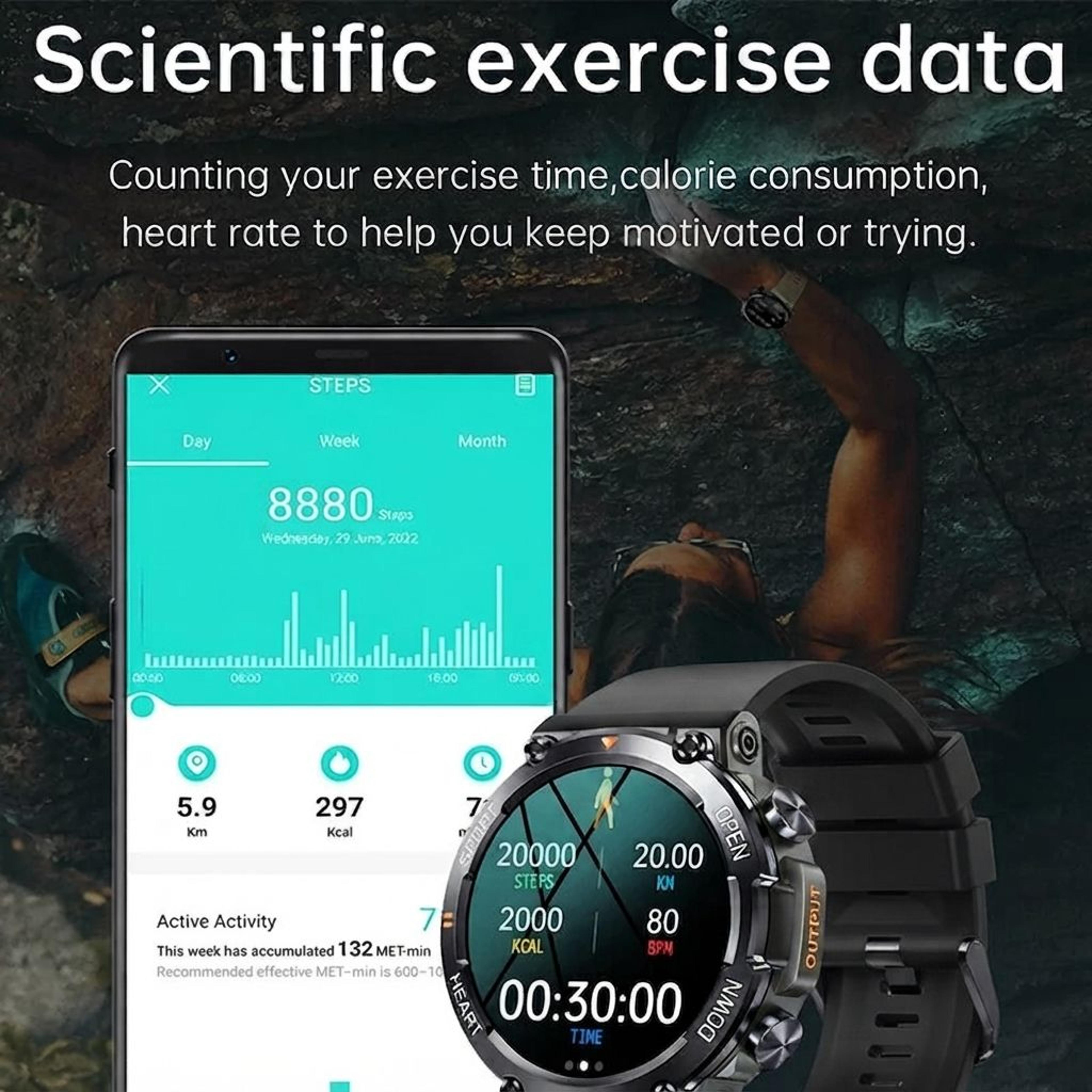 Pro HD Bluetooth Calling Smartwatch With Health Tracking And Multi Sport Modes 2