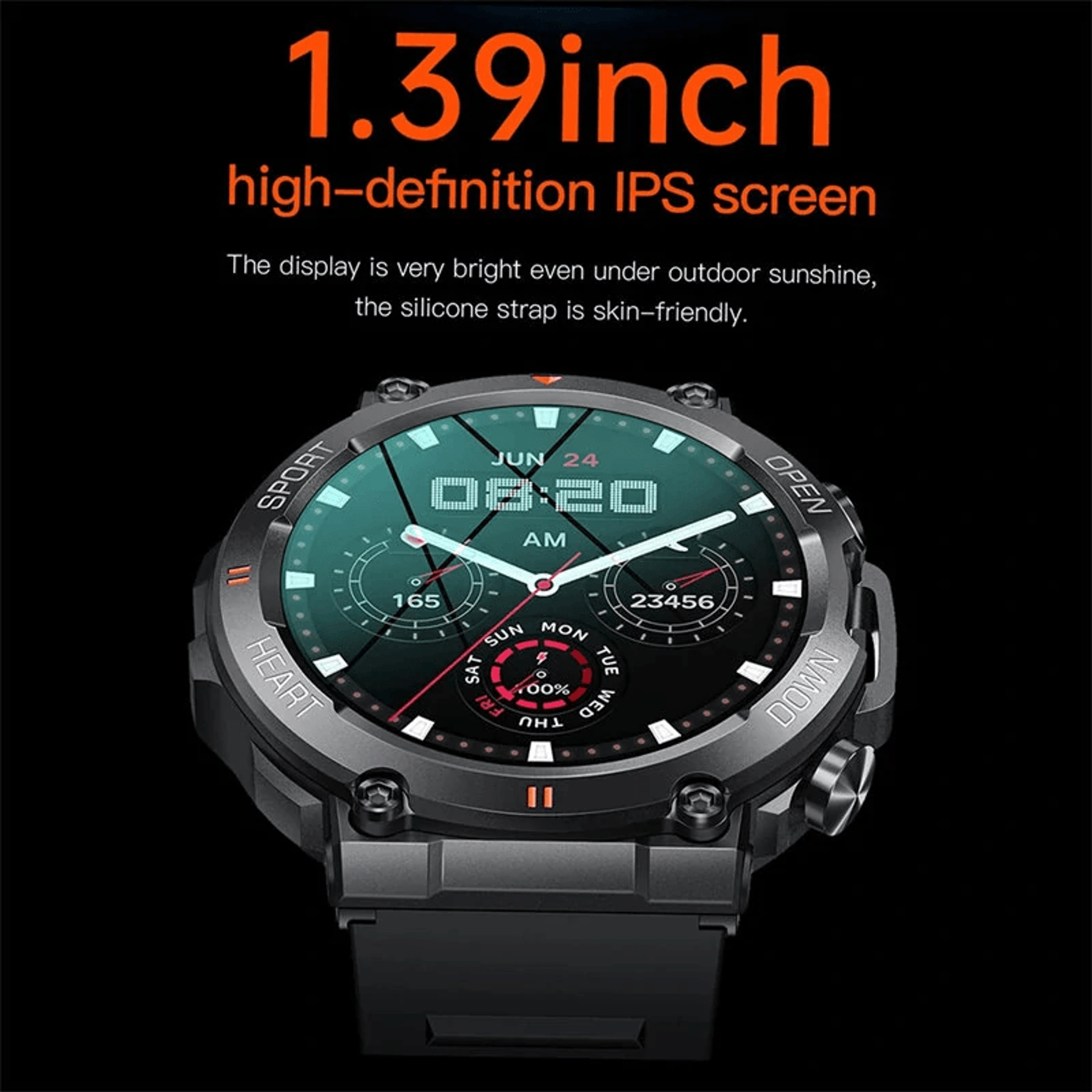 Pro HD Bluetooth Calling Smartwatch With Health Tracking And Multi Sport Modes 1