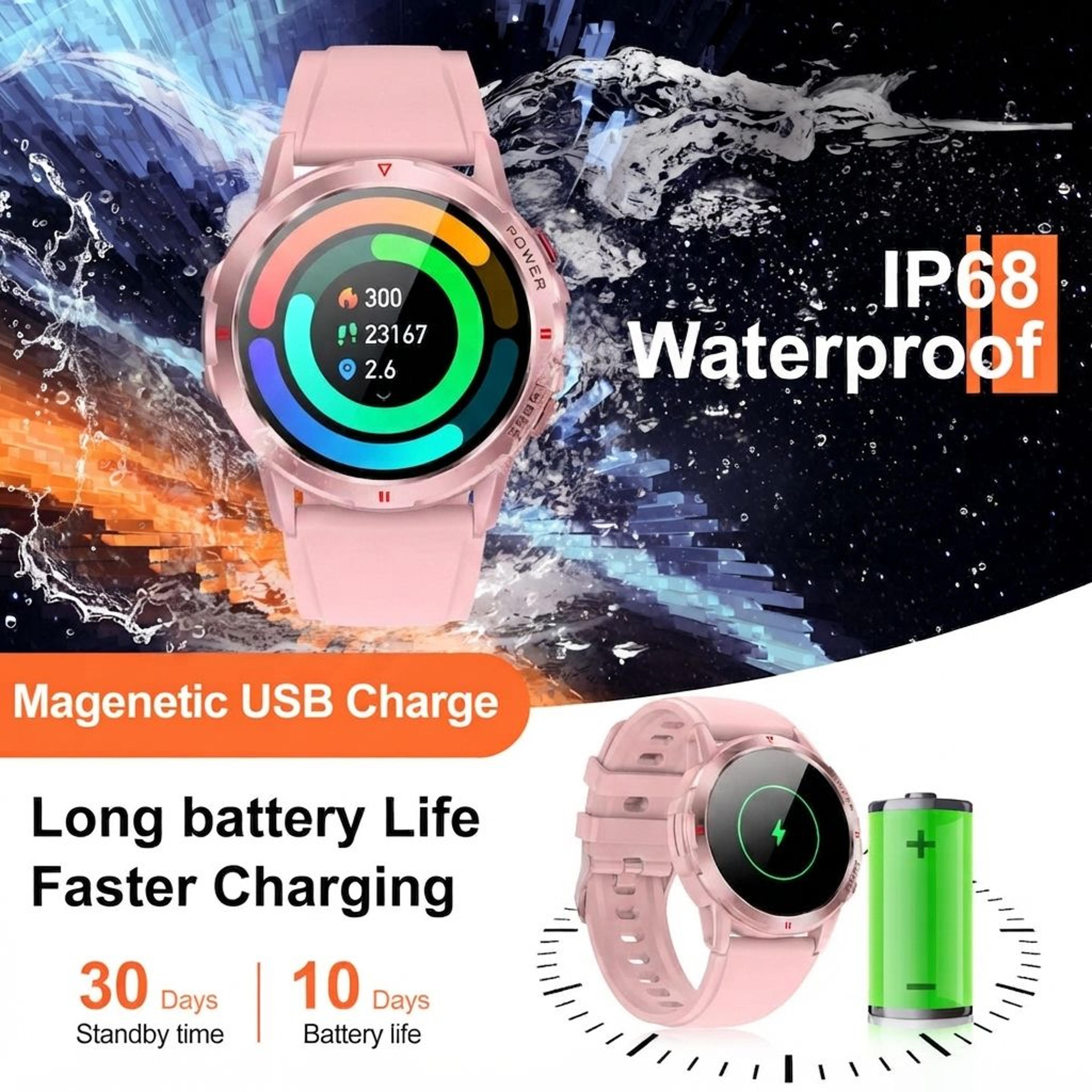 Weofly Explorer AMOLED Smartwatch With Bluetooth Calling Health Tracking And Water Resistance 3