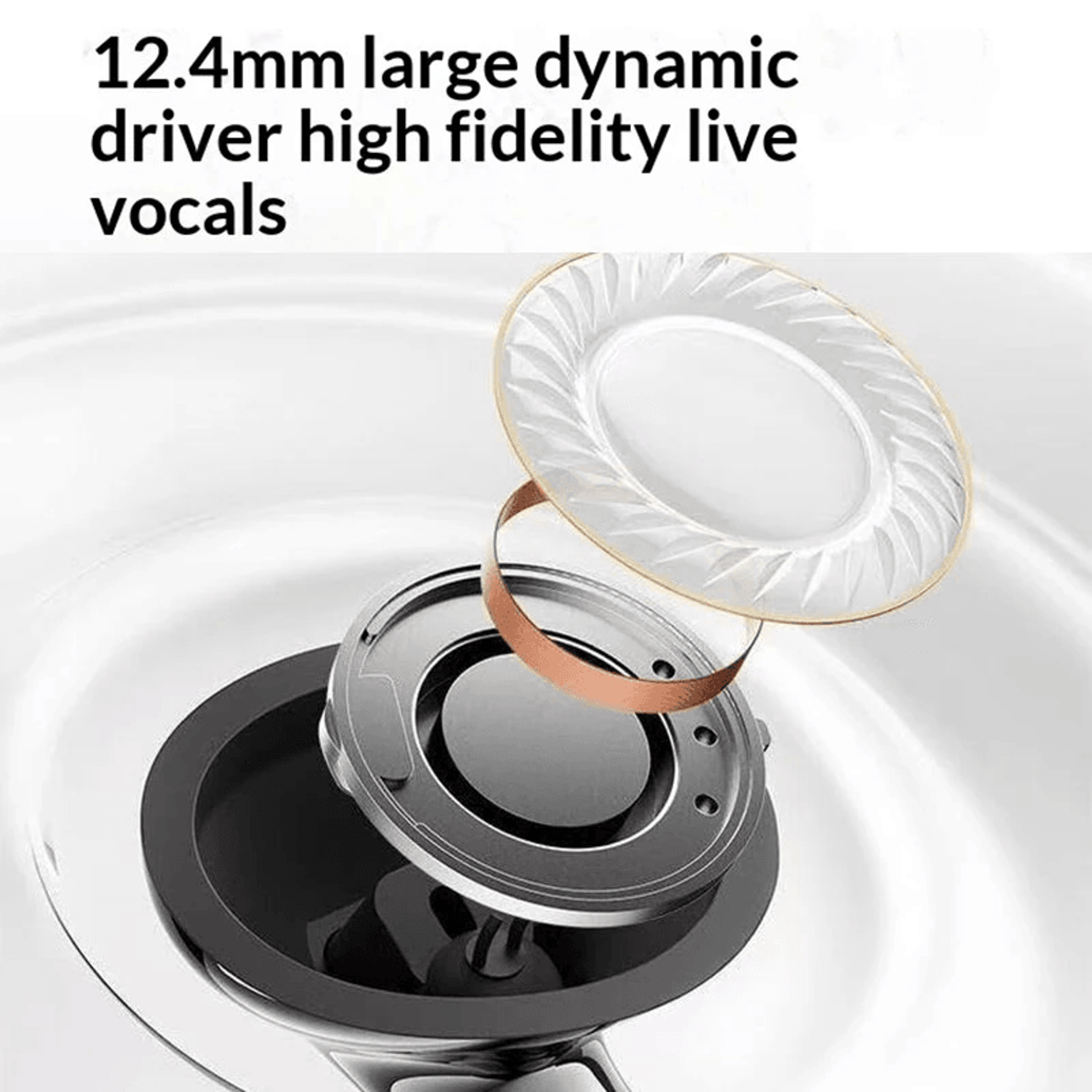 Hi Res USB C Wired Earbuds With Mic And Dynamic Sound 4