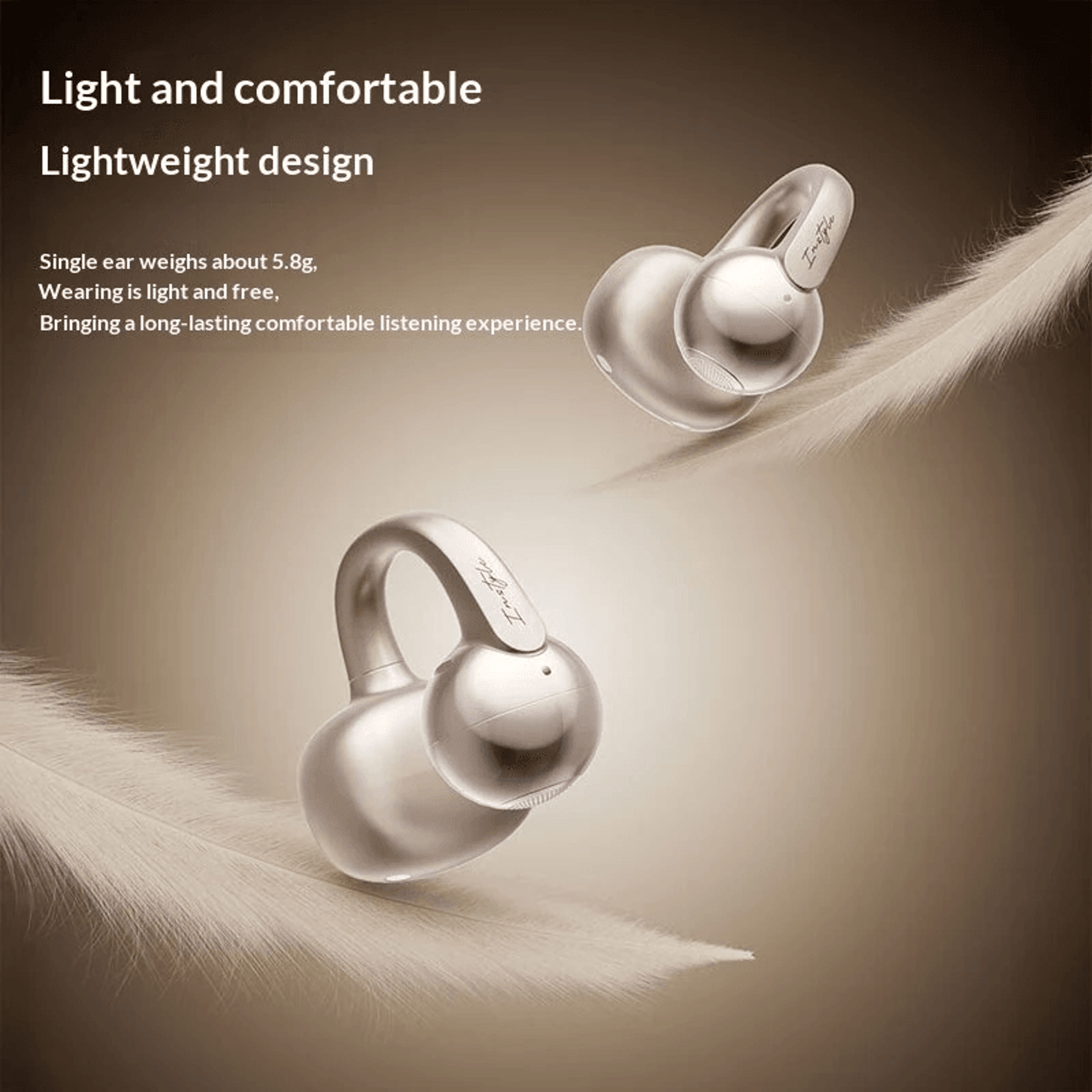 Auro Clip AI Open Ear Earbuds With Real Time Translation And Deep Bass 1