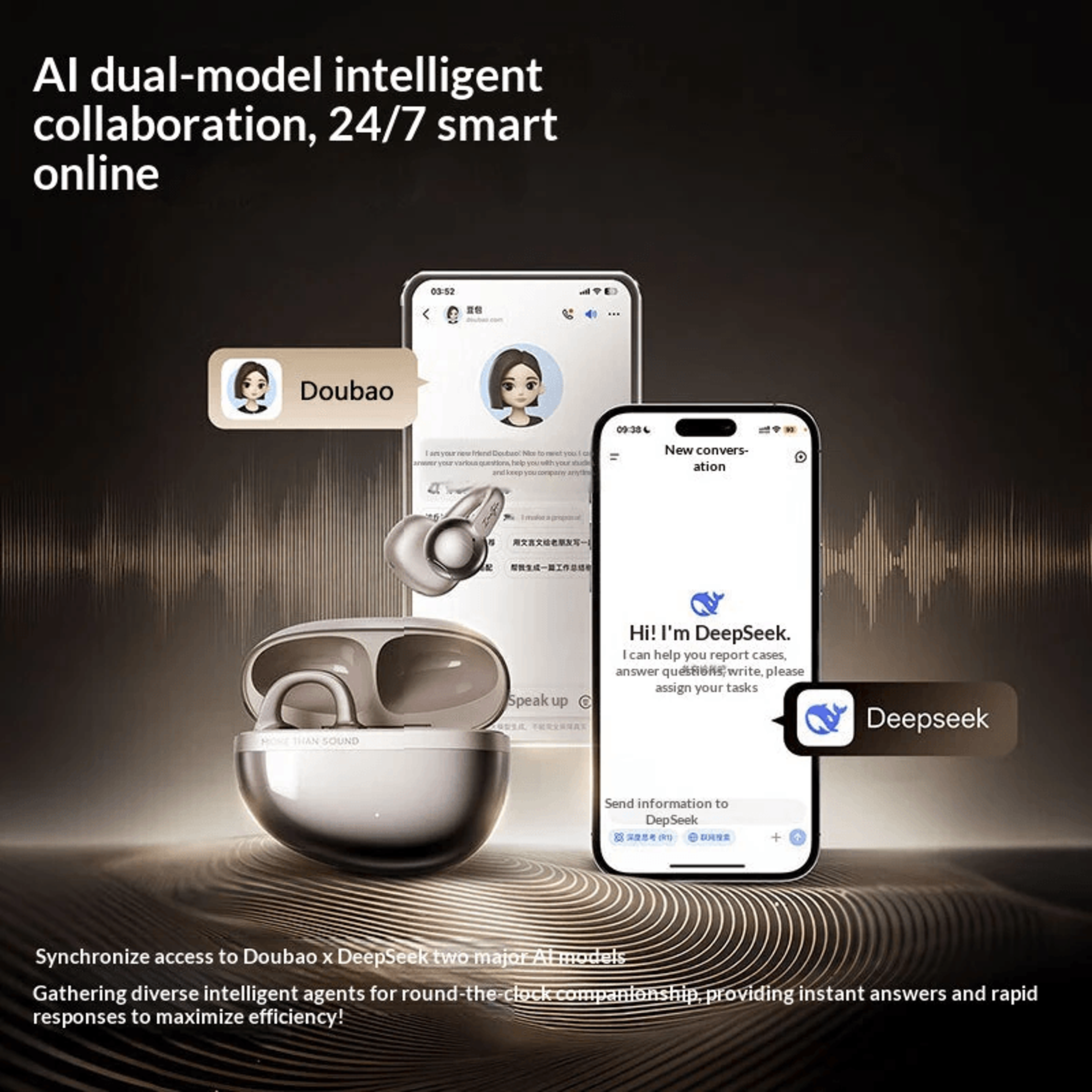 Auro Clip AI Open Ear Earbuds With Real Time Translation And Deep Bass 5