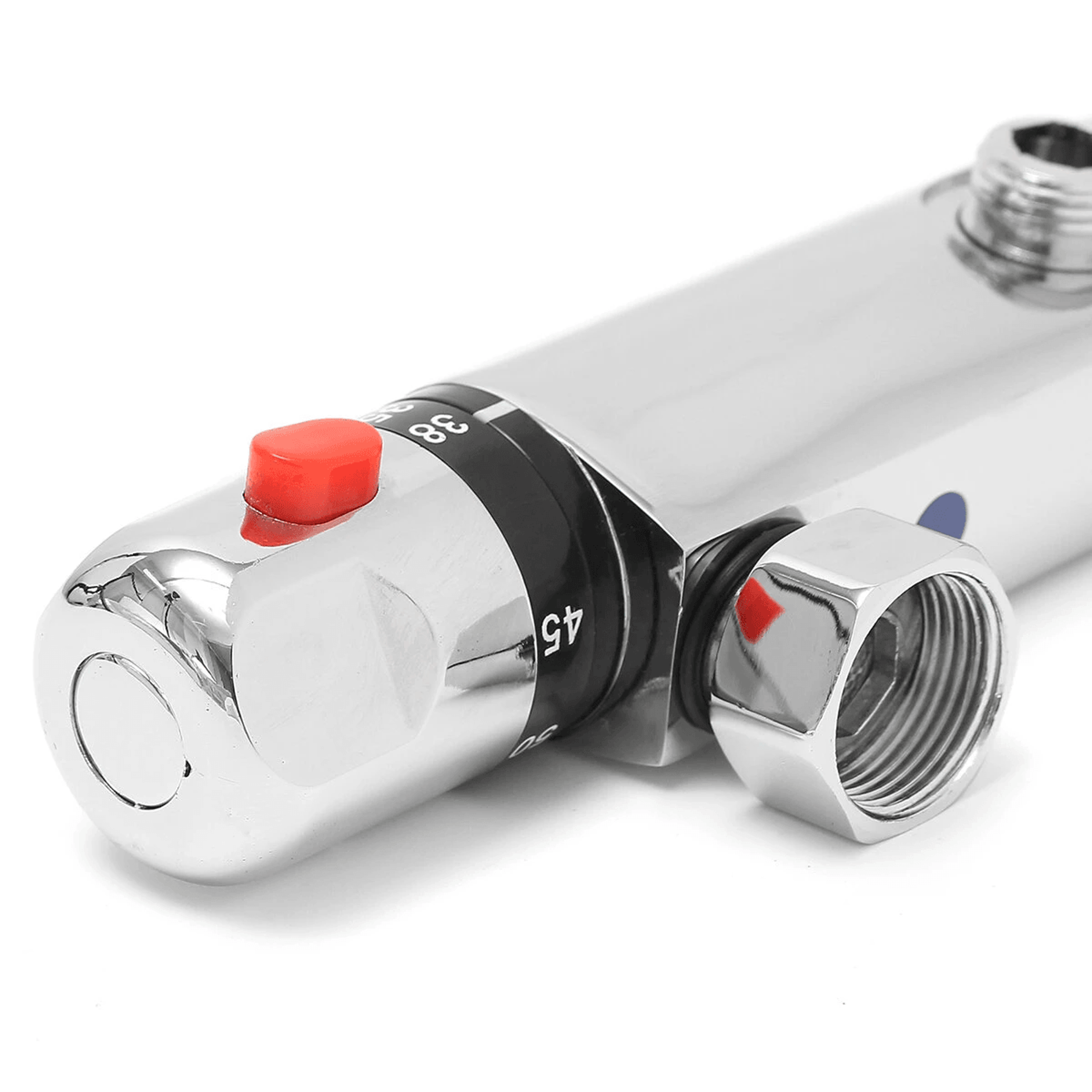 Thermostatic Brass Shower Mixer Valve With Anti Scald Temperature Control 7