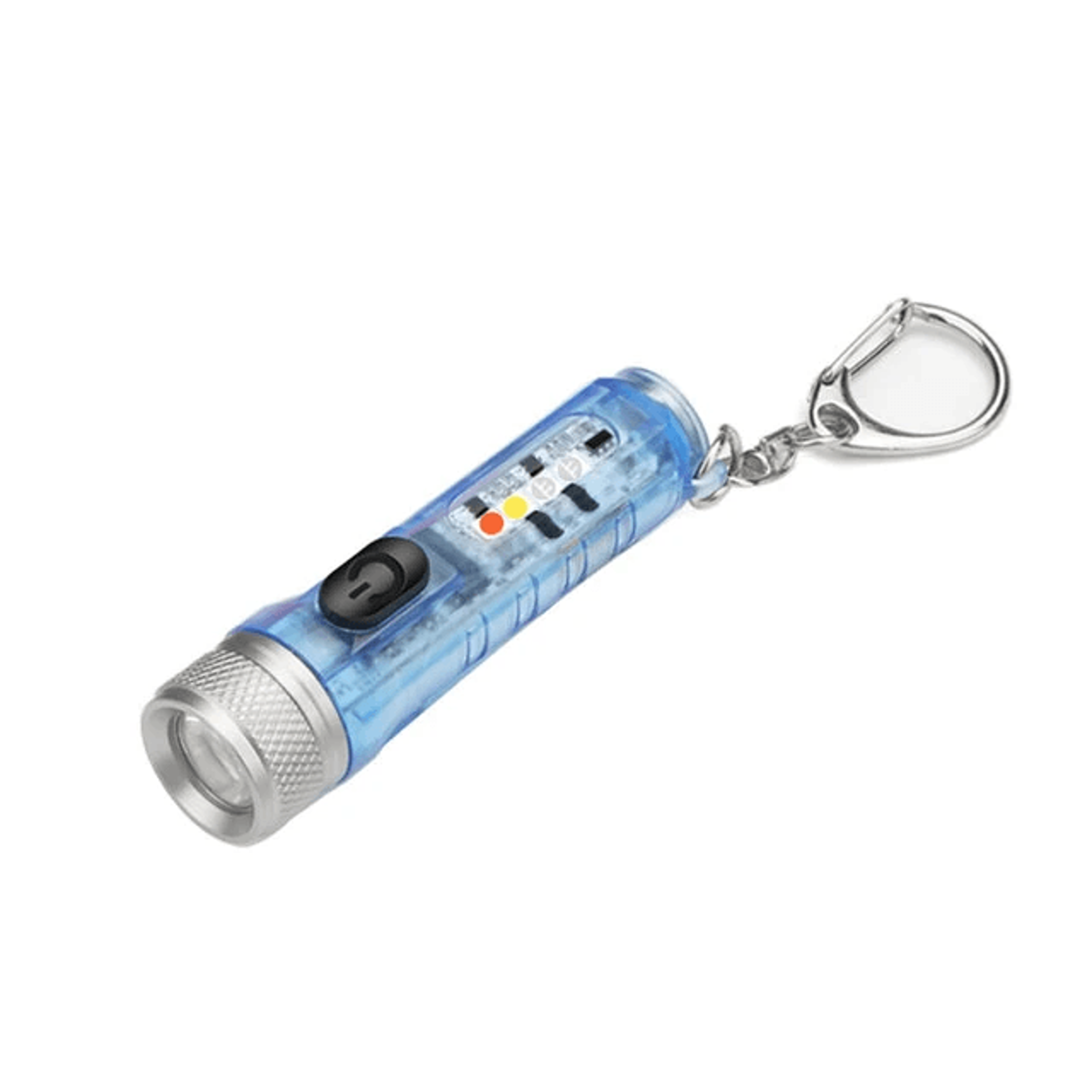 Rechargeable EDC Keychain Flashlight With UV RGB Light And Magnetic Tail 10