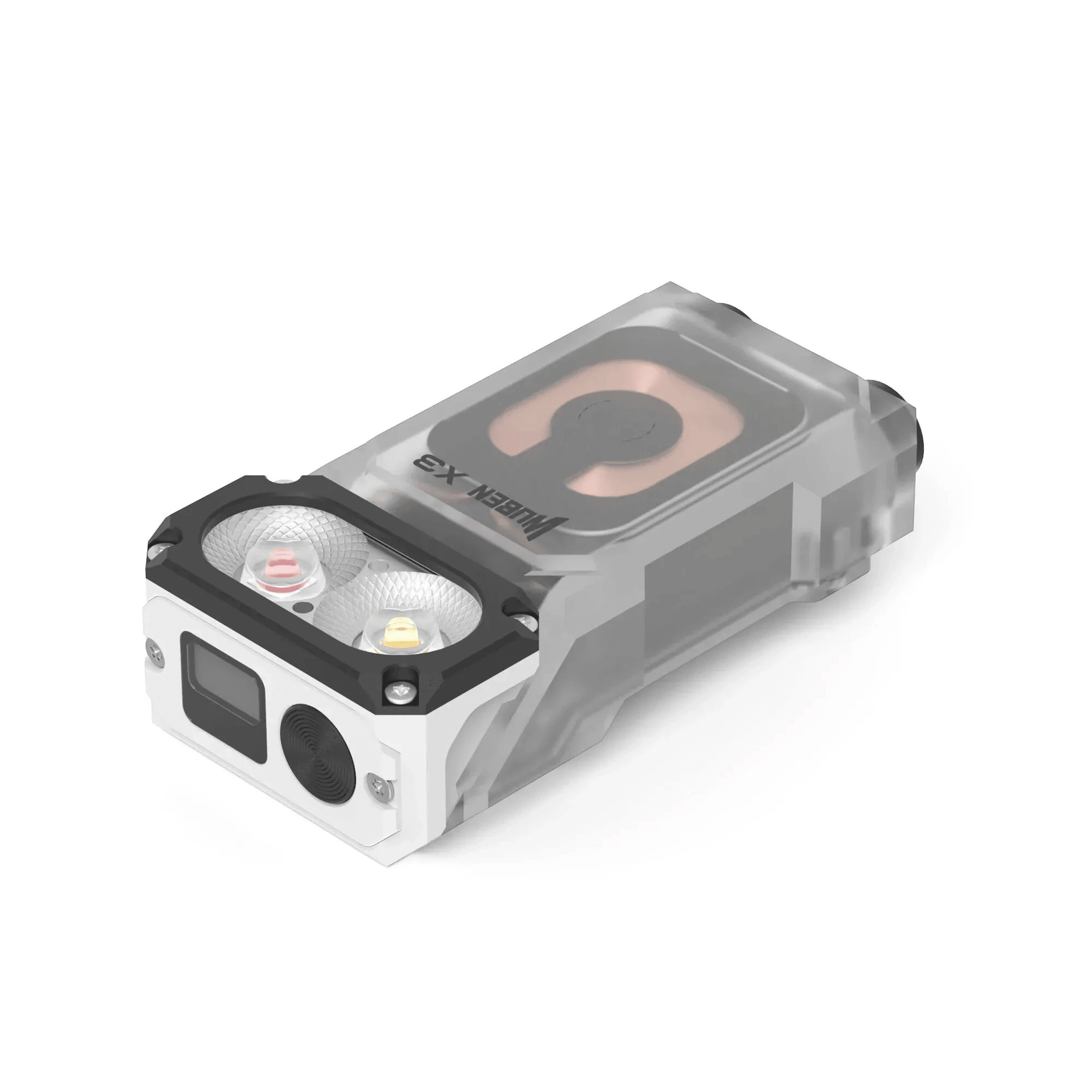 Mini EDC Flashlight With Rotating Head And Wireless Charging 4