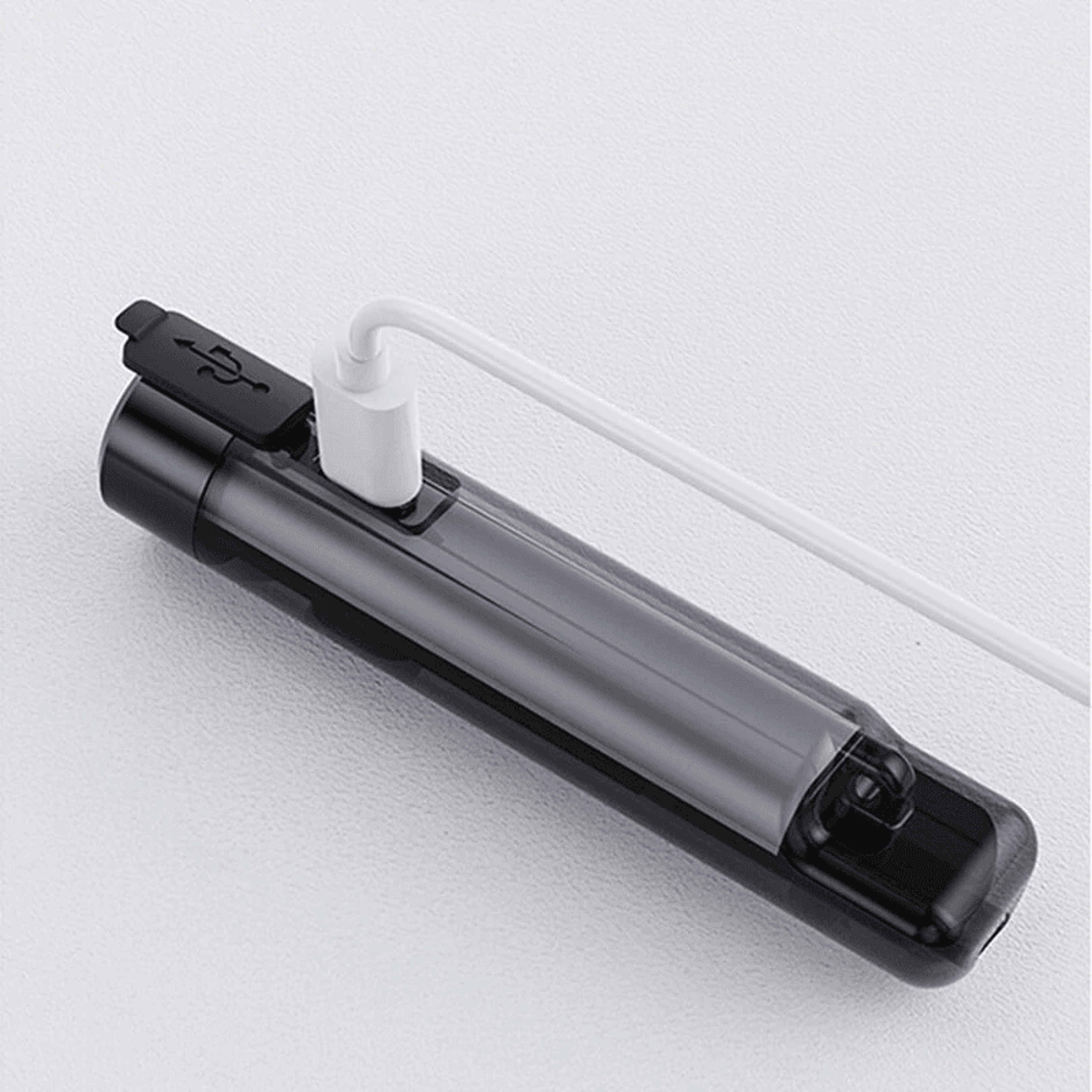 Mode Mini LED Flashlight With UV Light And Type C Rechargeable Keychain 2