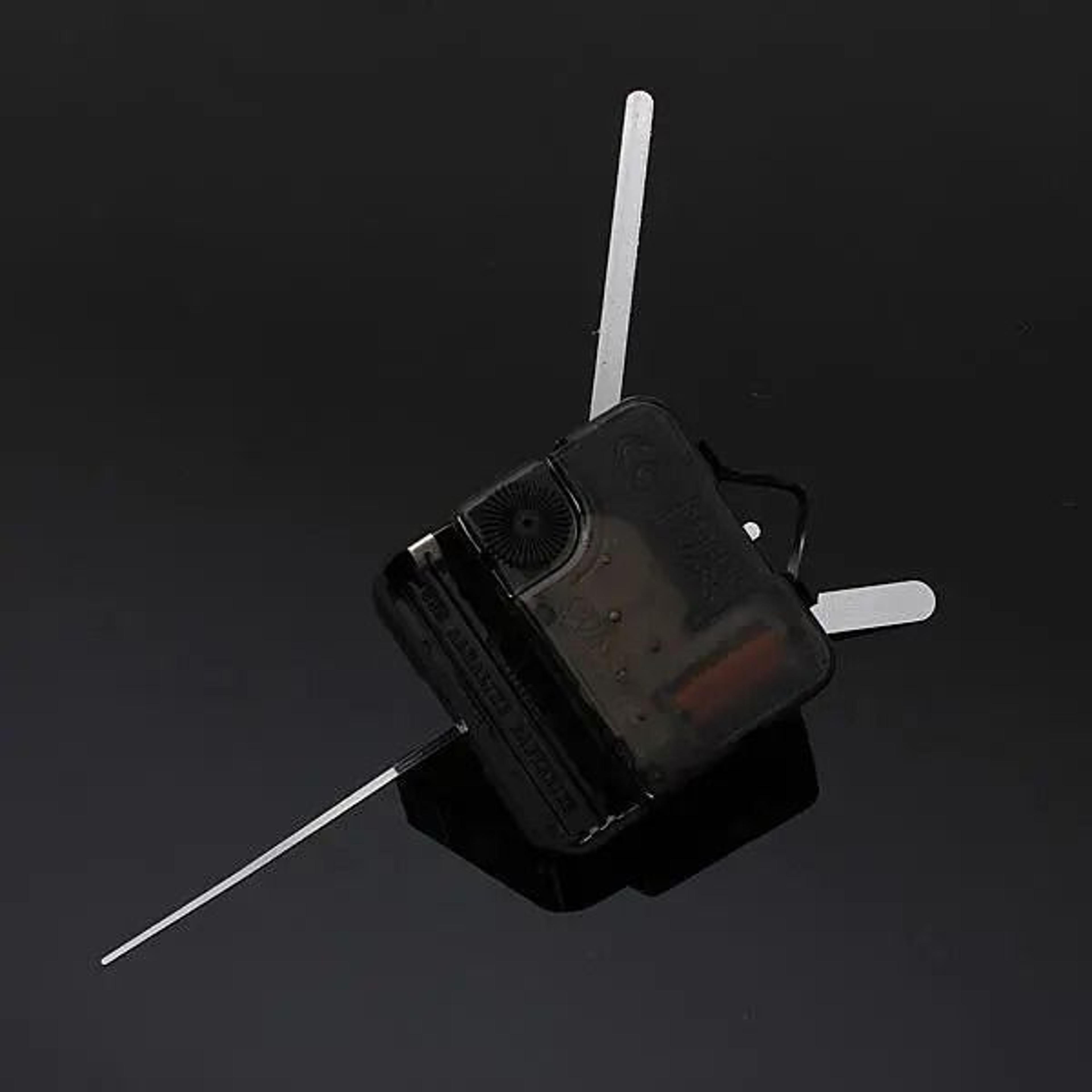 Silent Quartz Clock Movement Kit With White Hands For DIY Wall Clock Repair 2