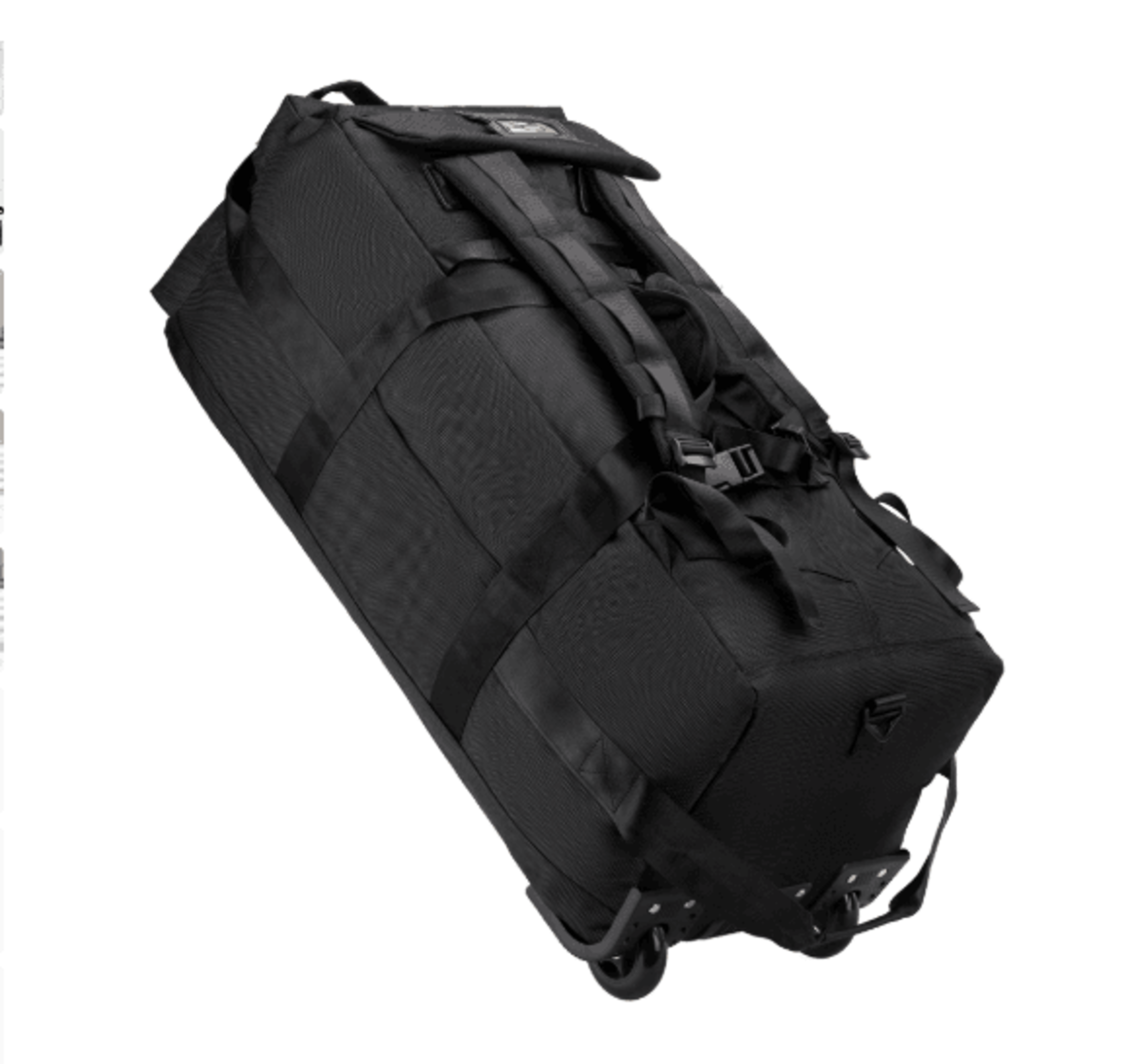Rolling Duffle Bag With Wheels And Convertible Backpack Design 9