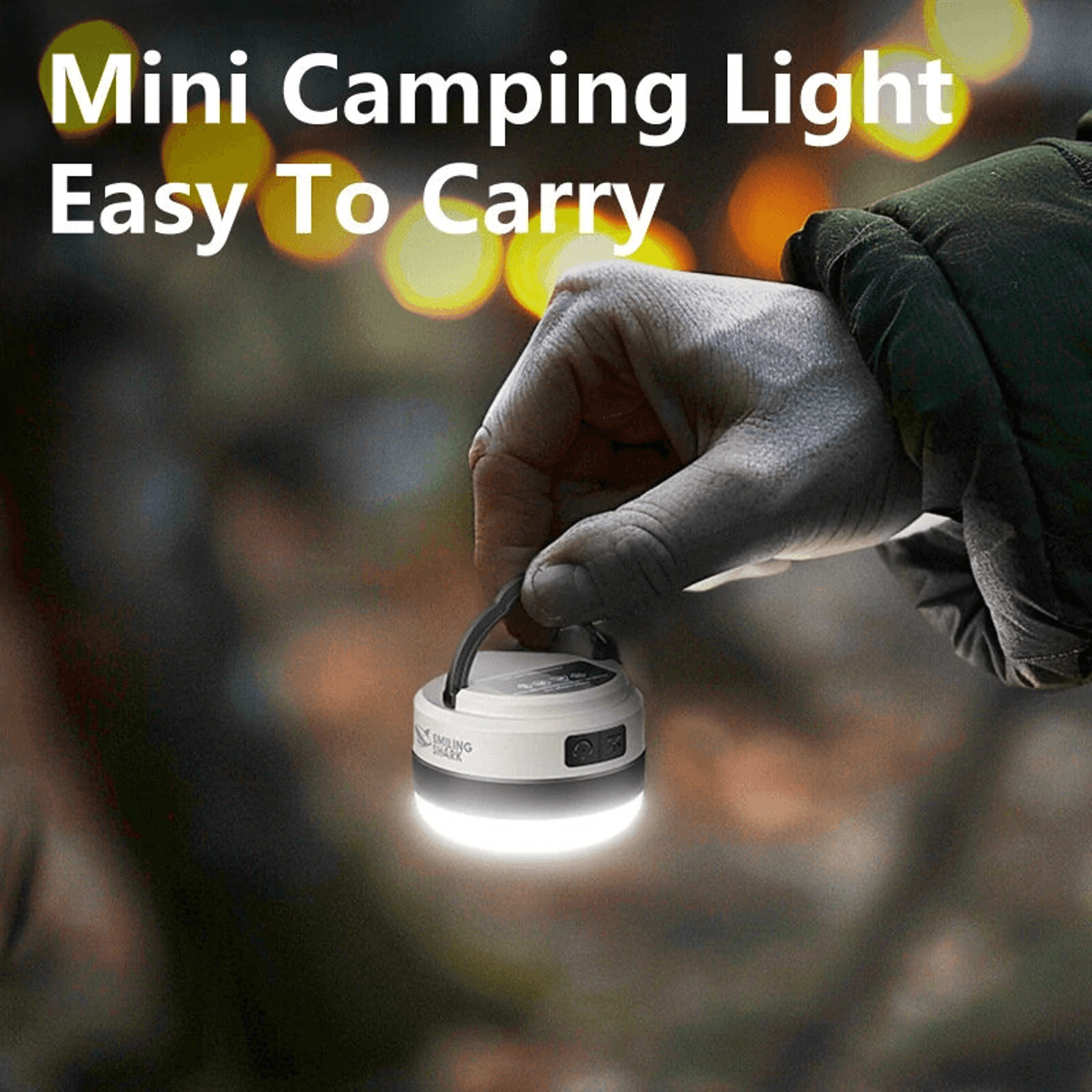 Portable Rechargeable Camping Lantern Adjustable LED Tent Light For Outdoor And Emergency Use 1