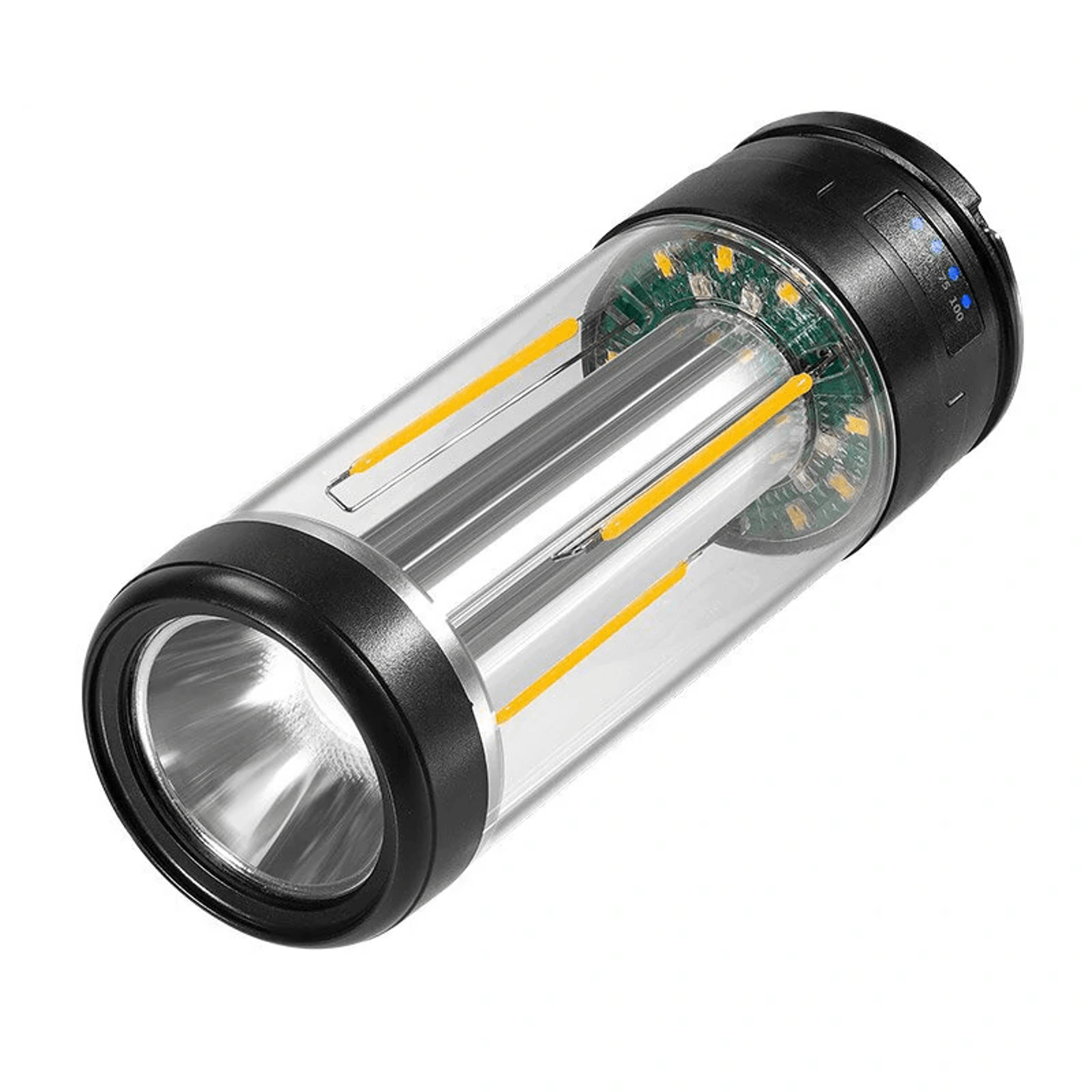 Solar Camping Lantern With USB Charging Portable LED Tent Light 0