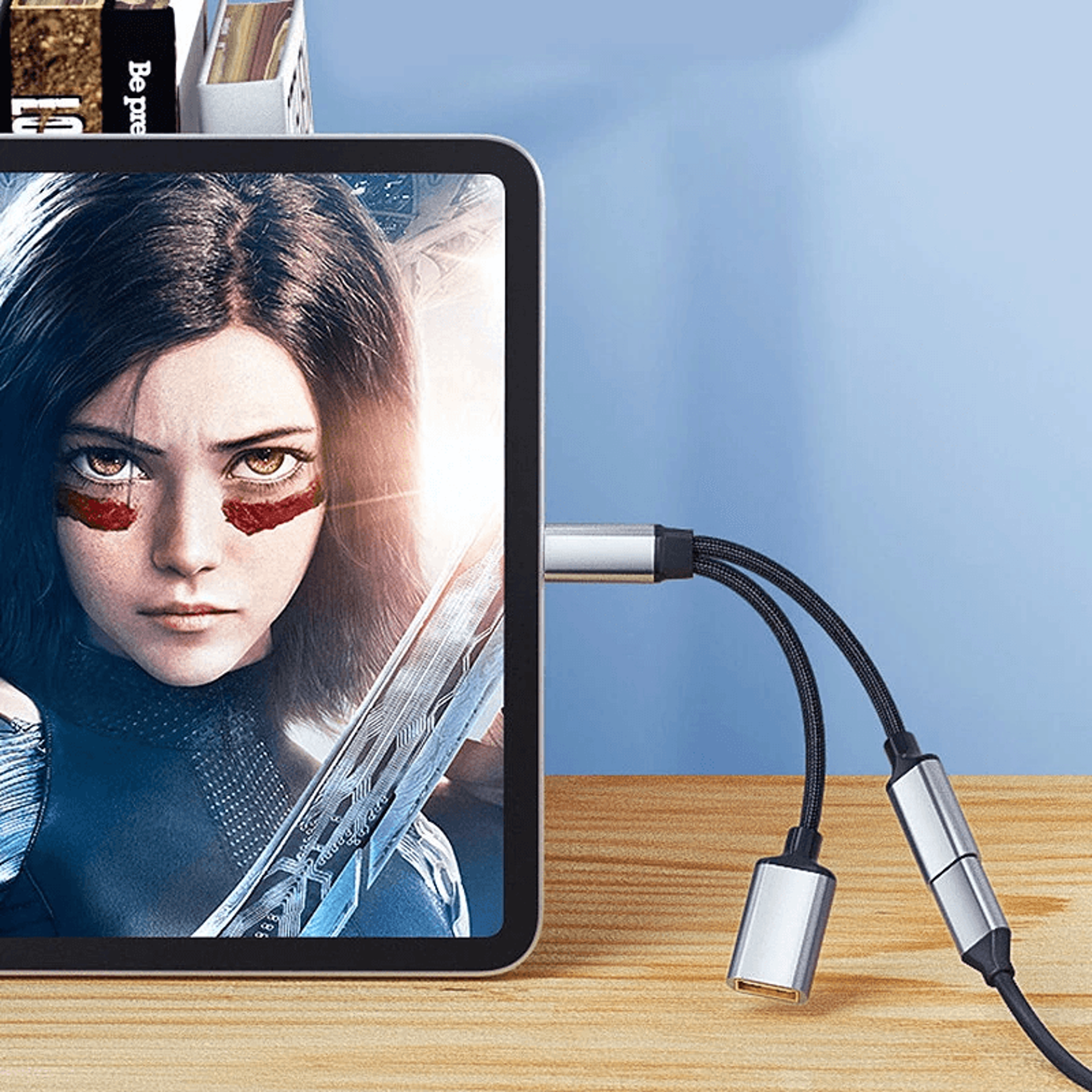 USB C Splitter Adapter With USB OTG And PD Fast Charging 1
