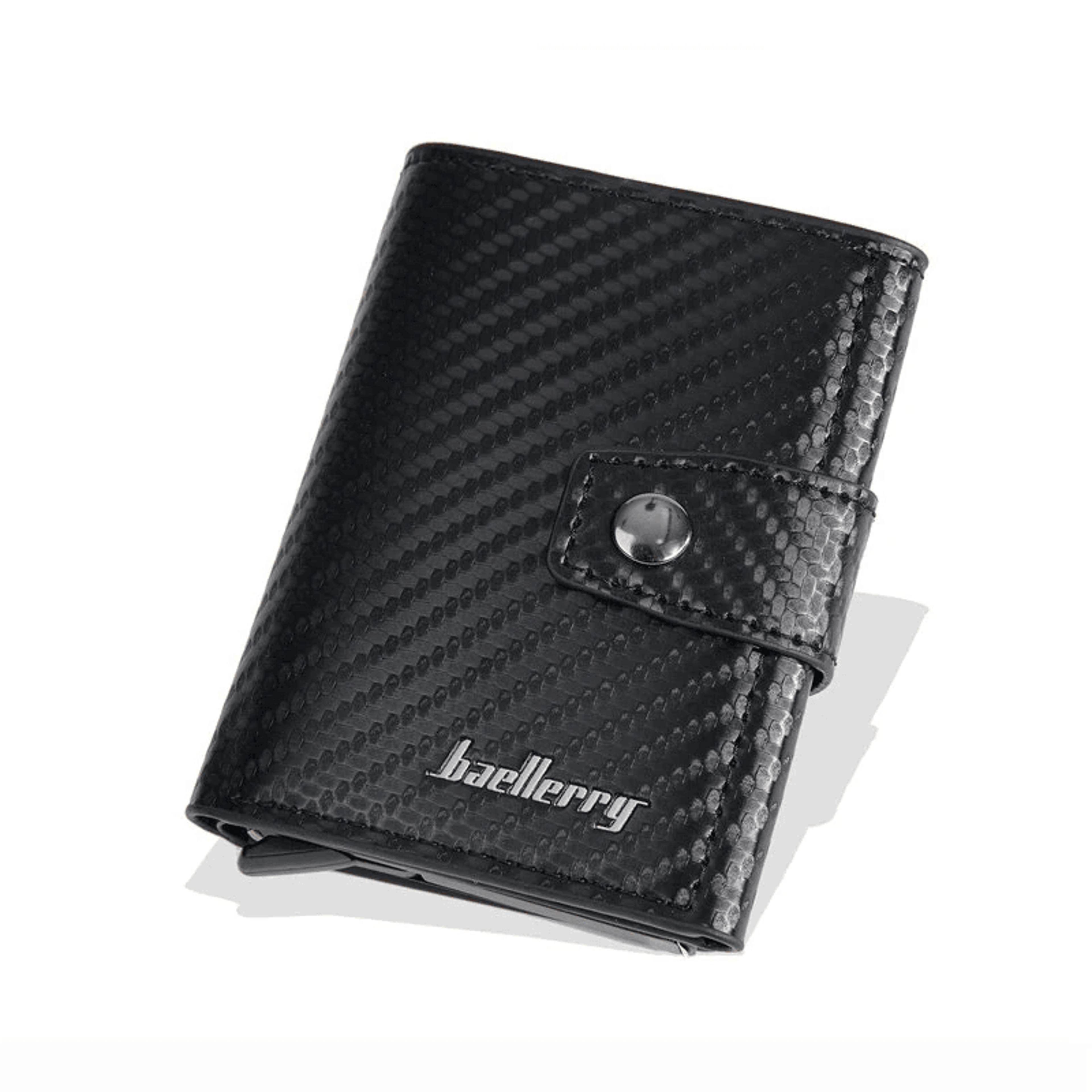 RFID Blocking Trifold Wallet With Auto Pop Up Card Holder Coin Pocket And Money Clip 6