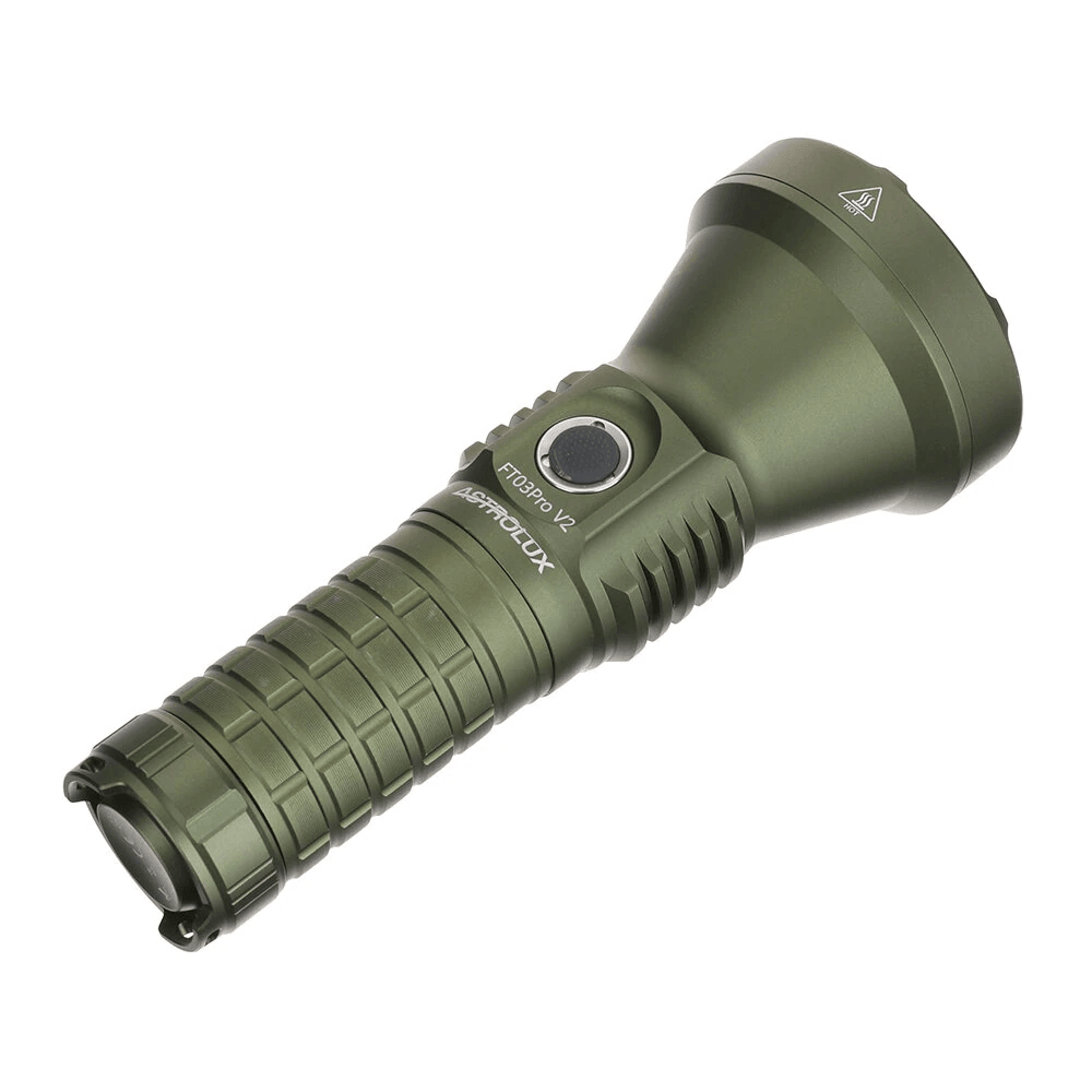 Long Range Rechargeable LED Thrower Flashlight With Stepless Dimming And USB C Charging 6