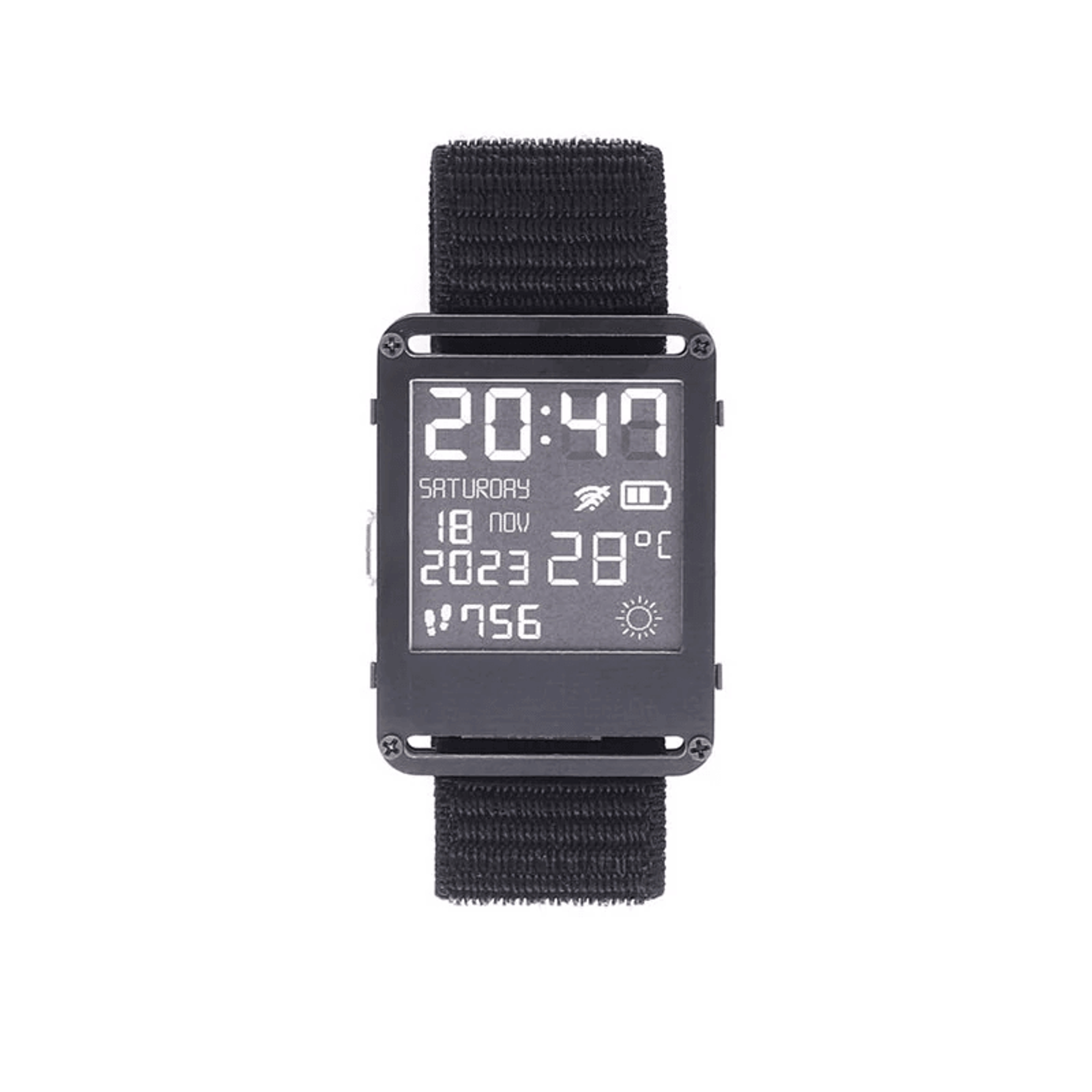 Open Source Smart Watch With E Paper Display WiFi Bluetooth And Programmable Design 2