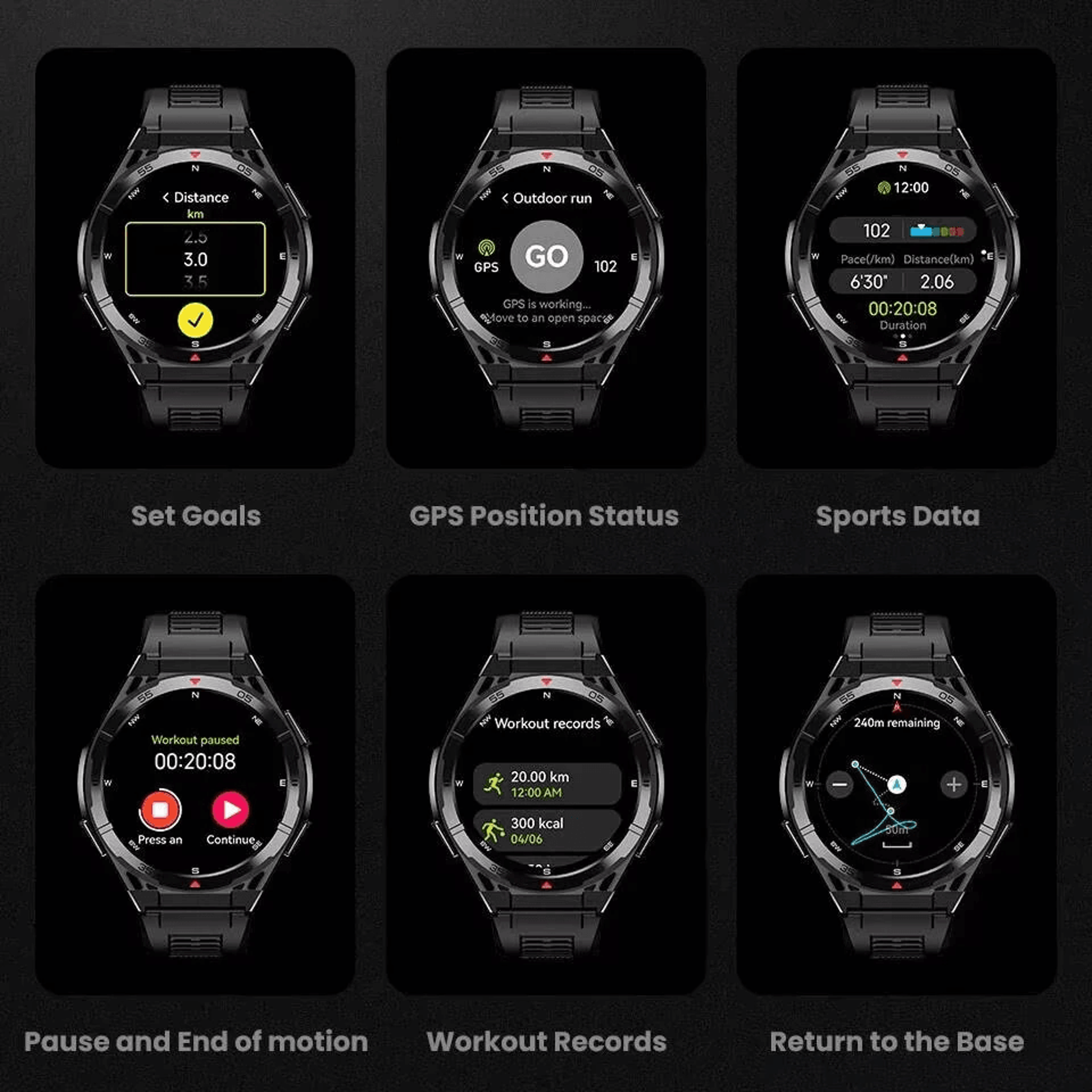 GPS Smart Watch Bluetooth Calling Health Tracking And Multi Sport Mode 2