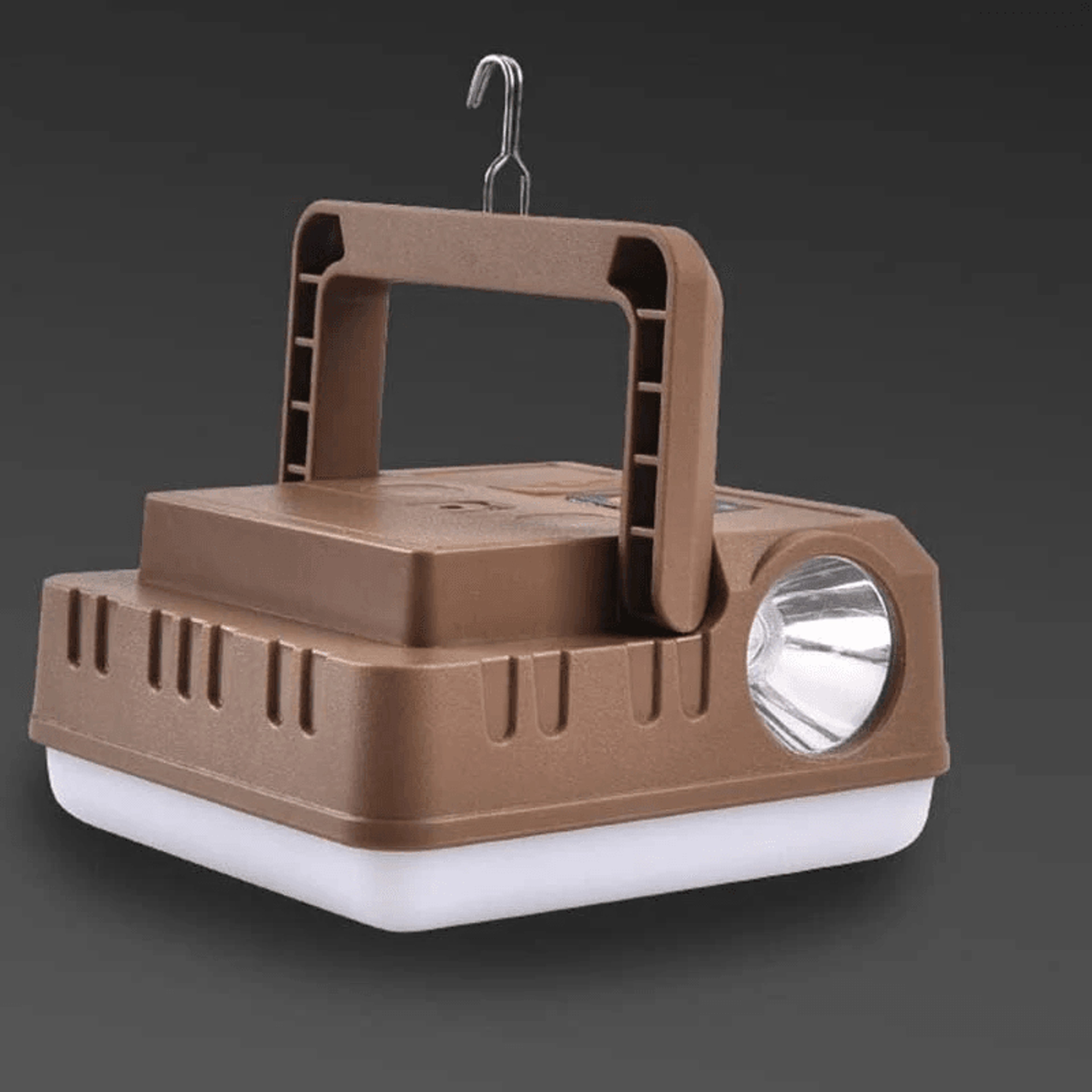 Rechargeable LED Camping Lantern With Dual Beam Tent Light 4