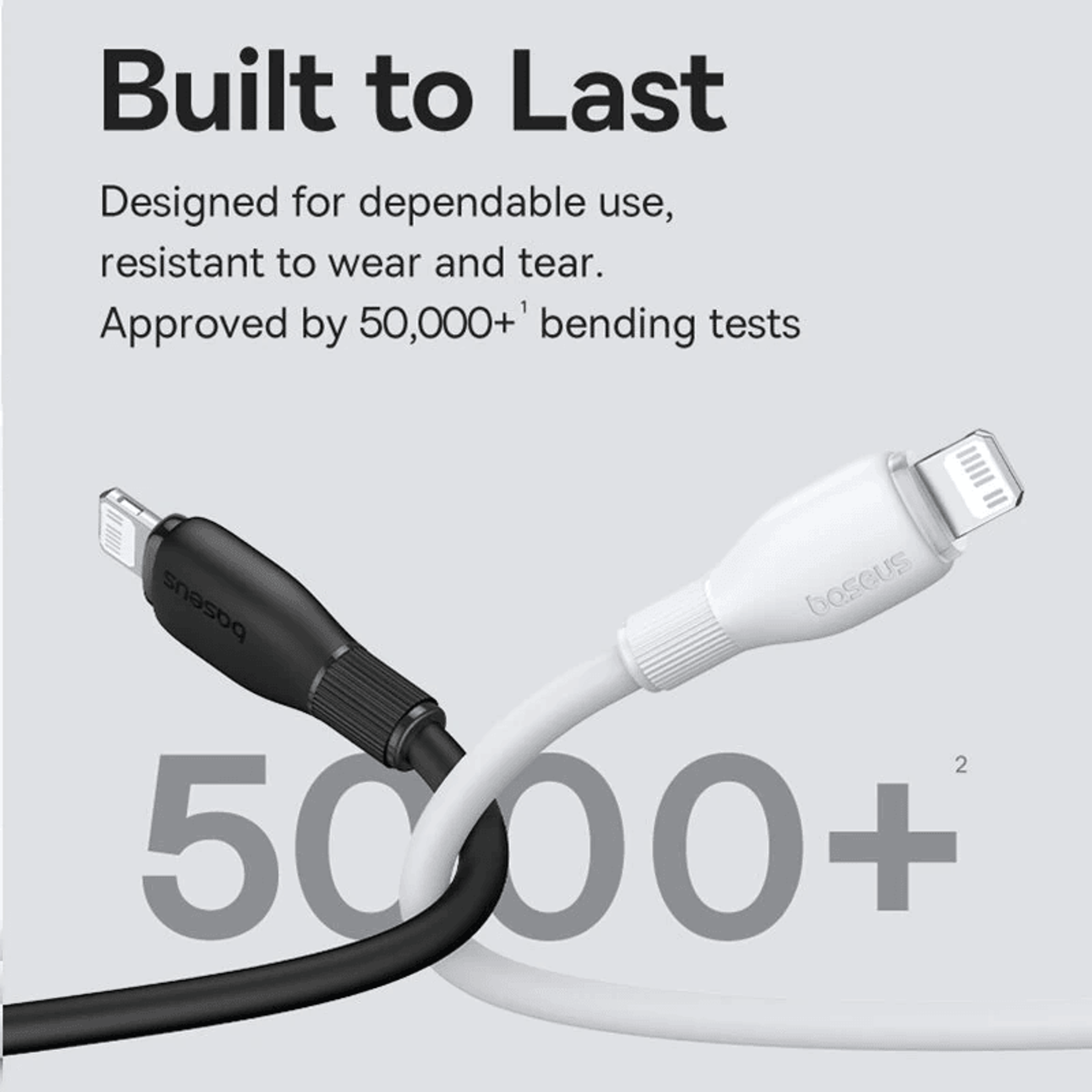 USB A To Lightning Fast Charging And Data Cable For IPhone 2