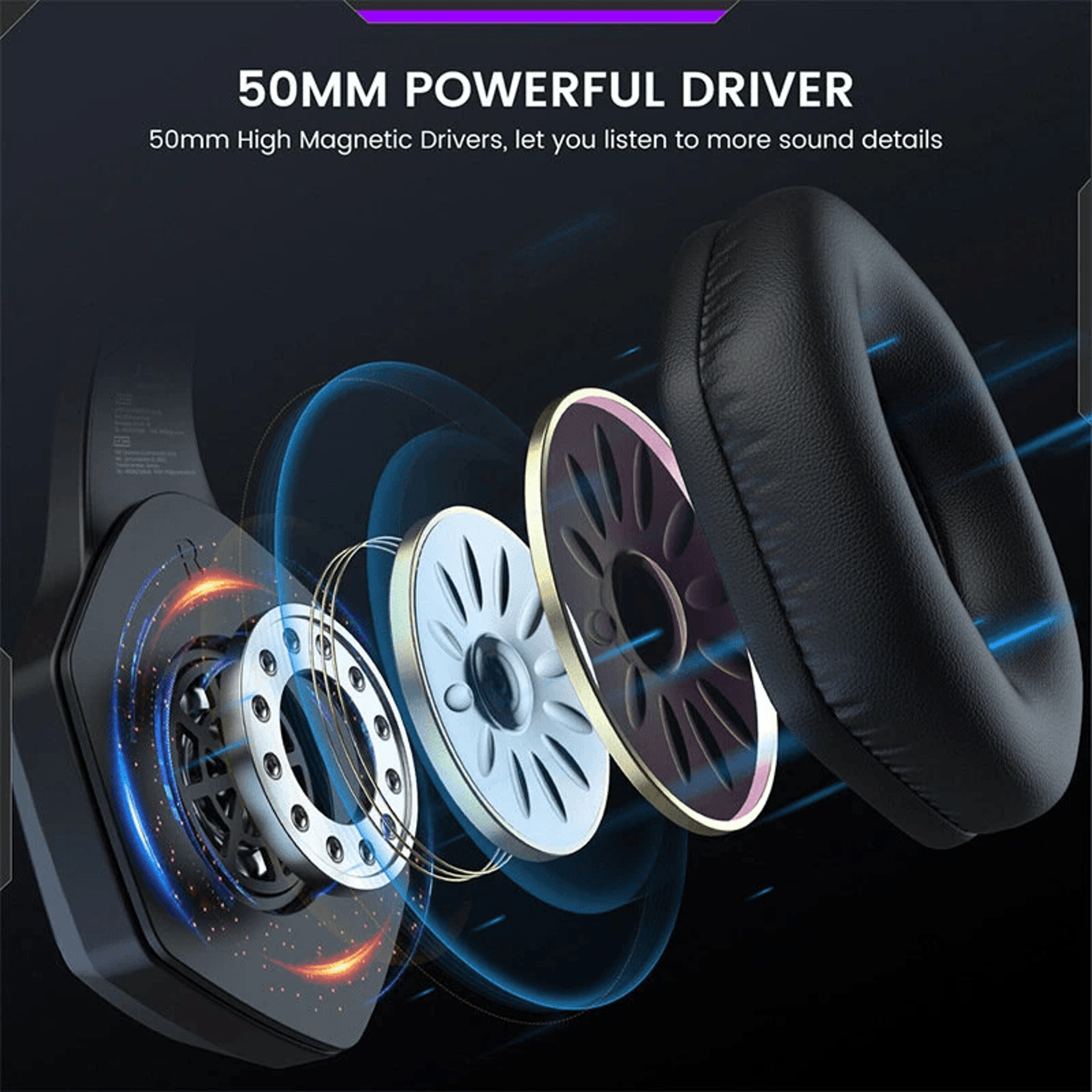 Immersive Wireless Gaming Headset With Surround Sound And Noise Cancelling Mic 3