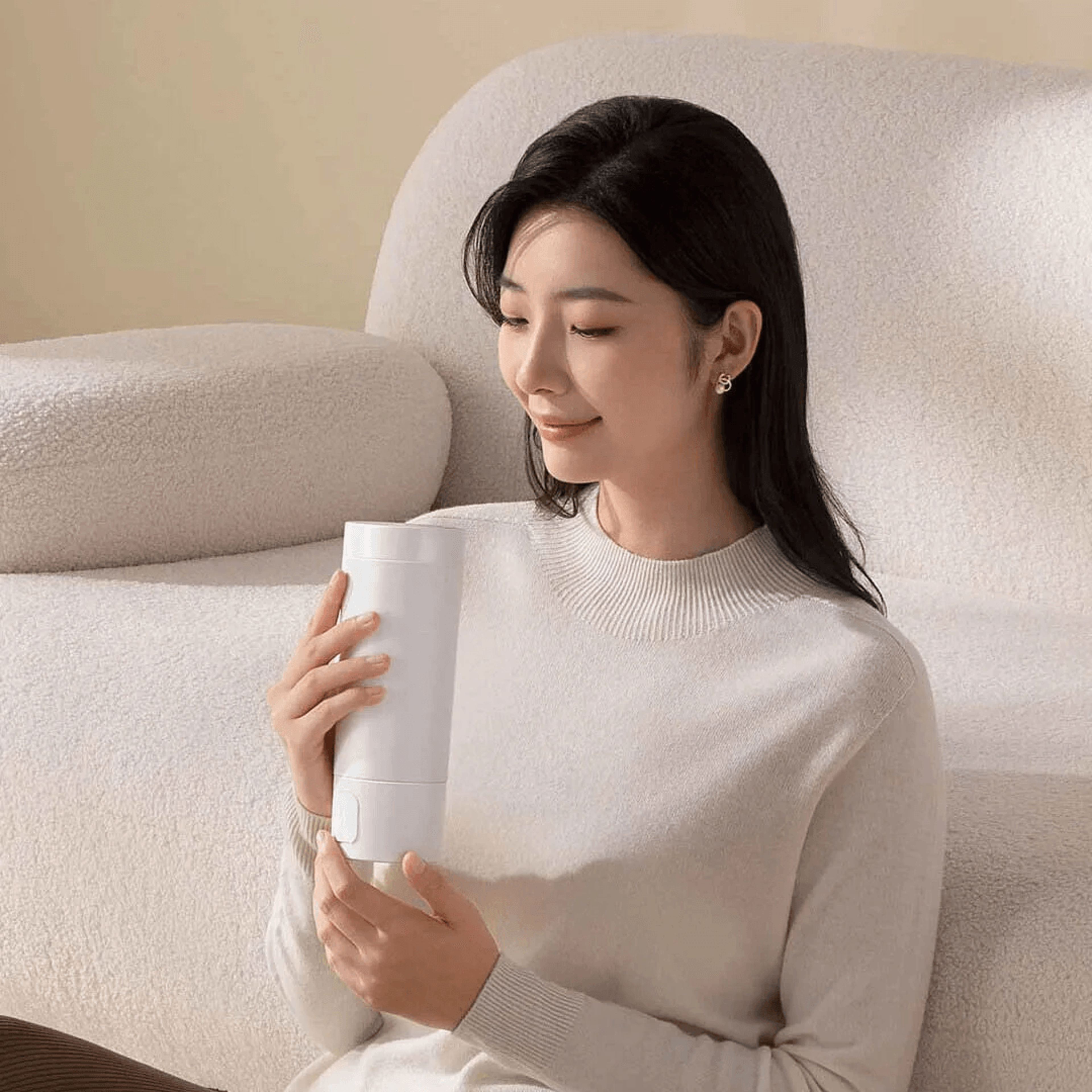 Portable Electric Heating Cup With Temperature Control And Stainless Steel Liner 4