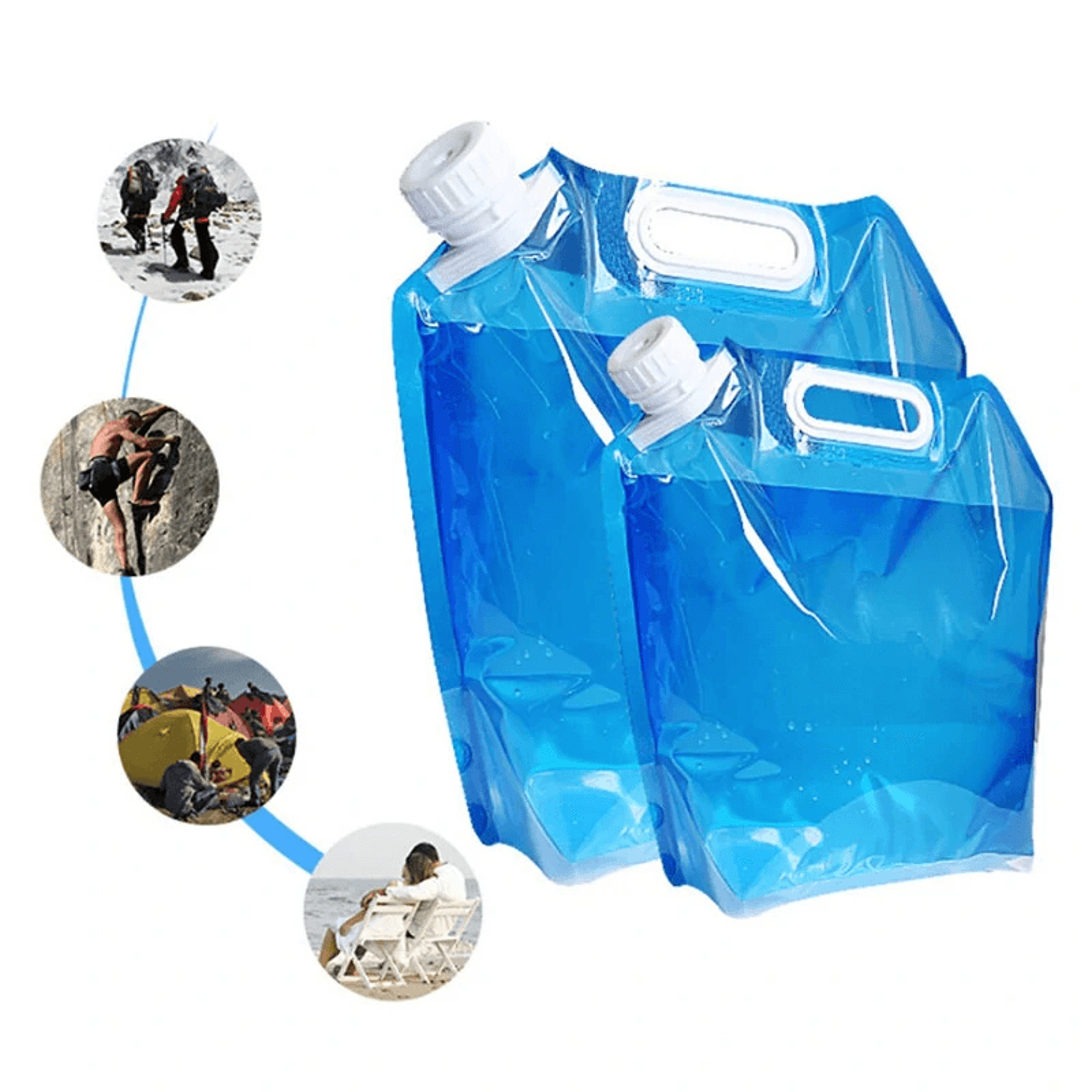 Foldable Camping Water Bag Portable Water Storage Container 9