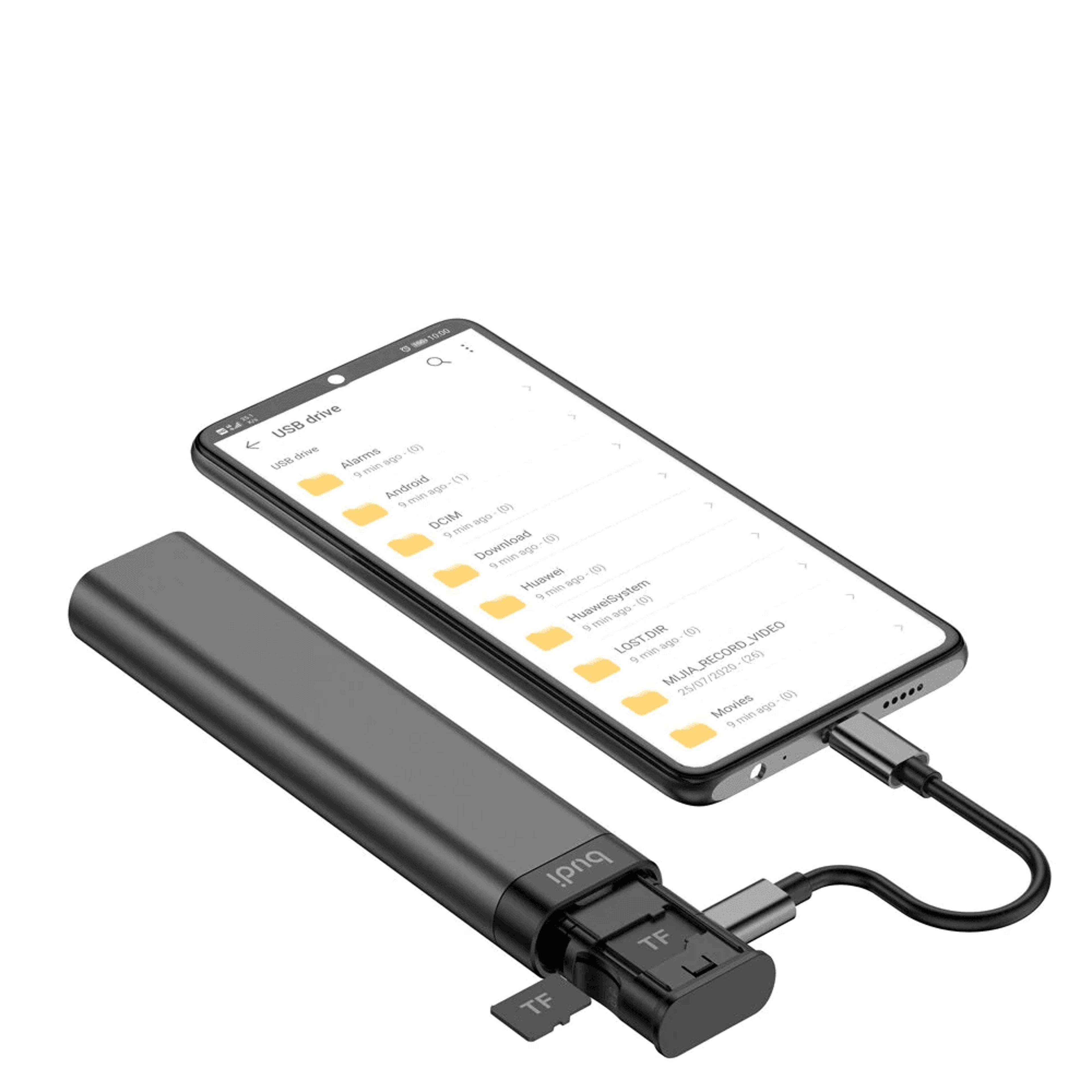 Multifunctional Cable Adapter Kit With TF Card Reader And SIM Storage 1