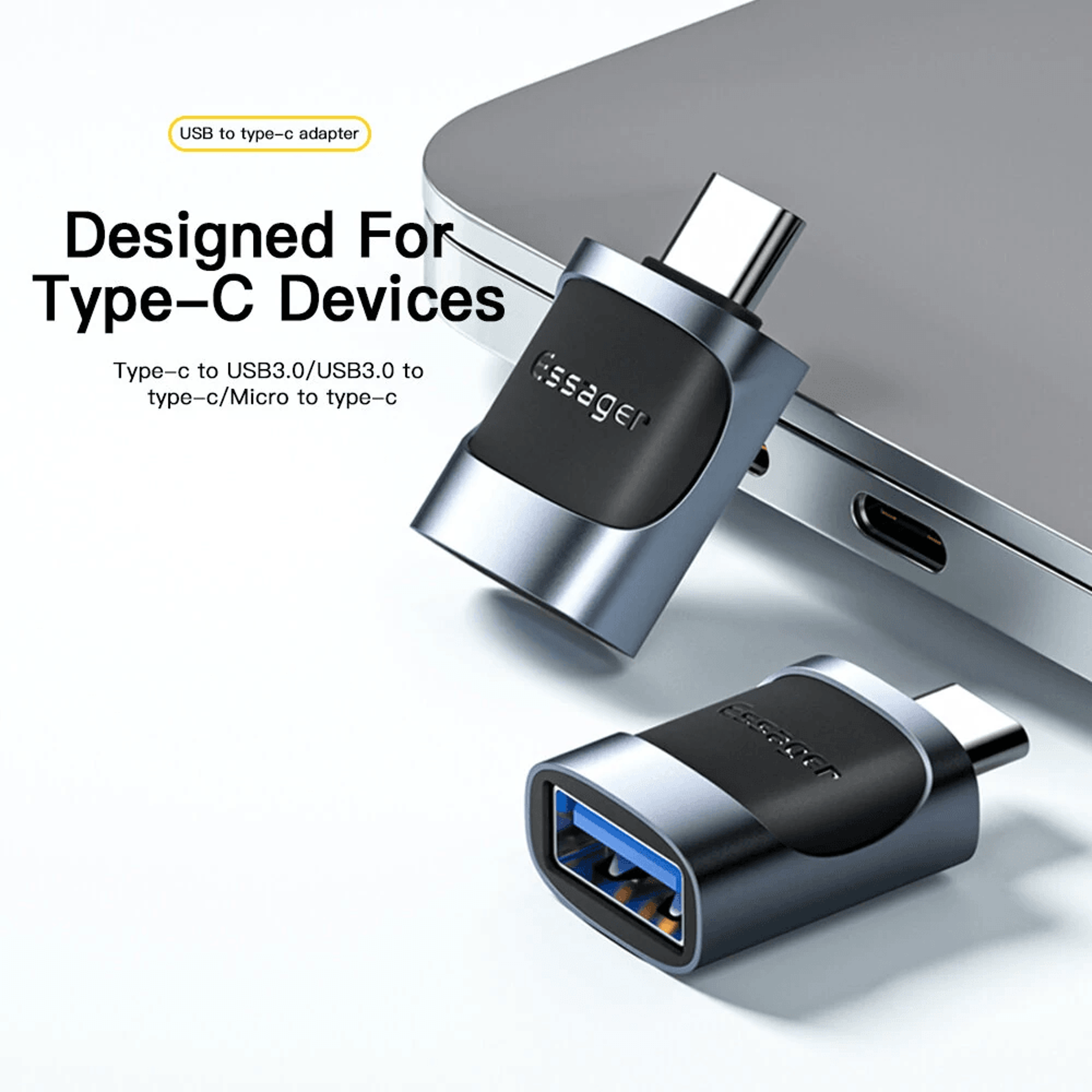 USB C Adapter Converter For USB A Micro USB Phones Tablets And Accessories 1