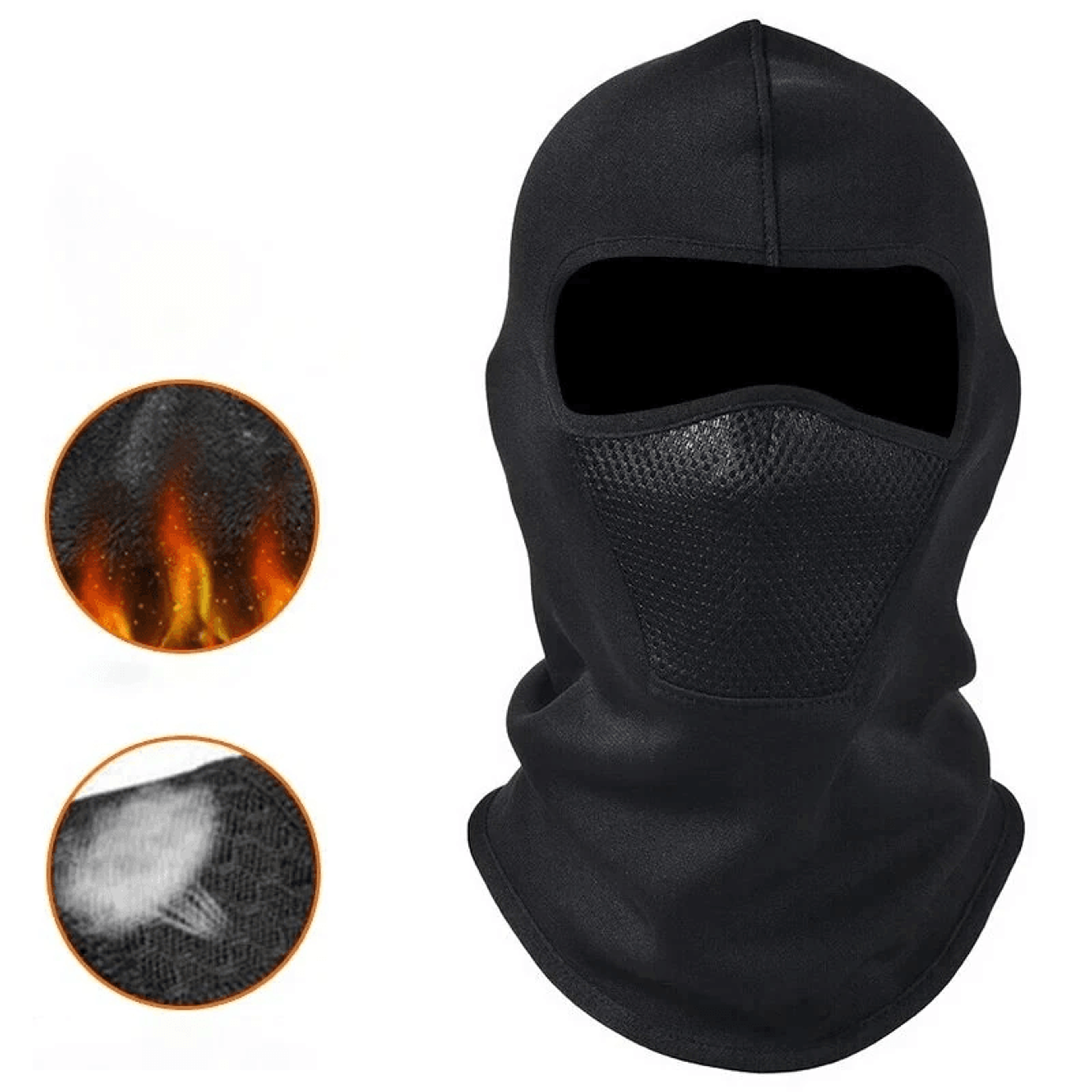 Winter Thermal Cycling Mask Windproof Full Face Balaclava For Outdoor Sports 6