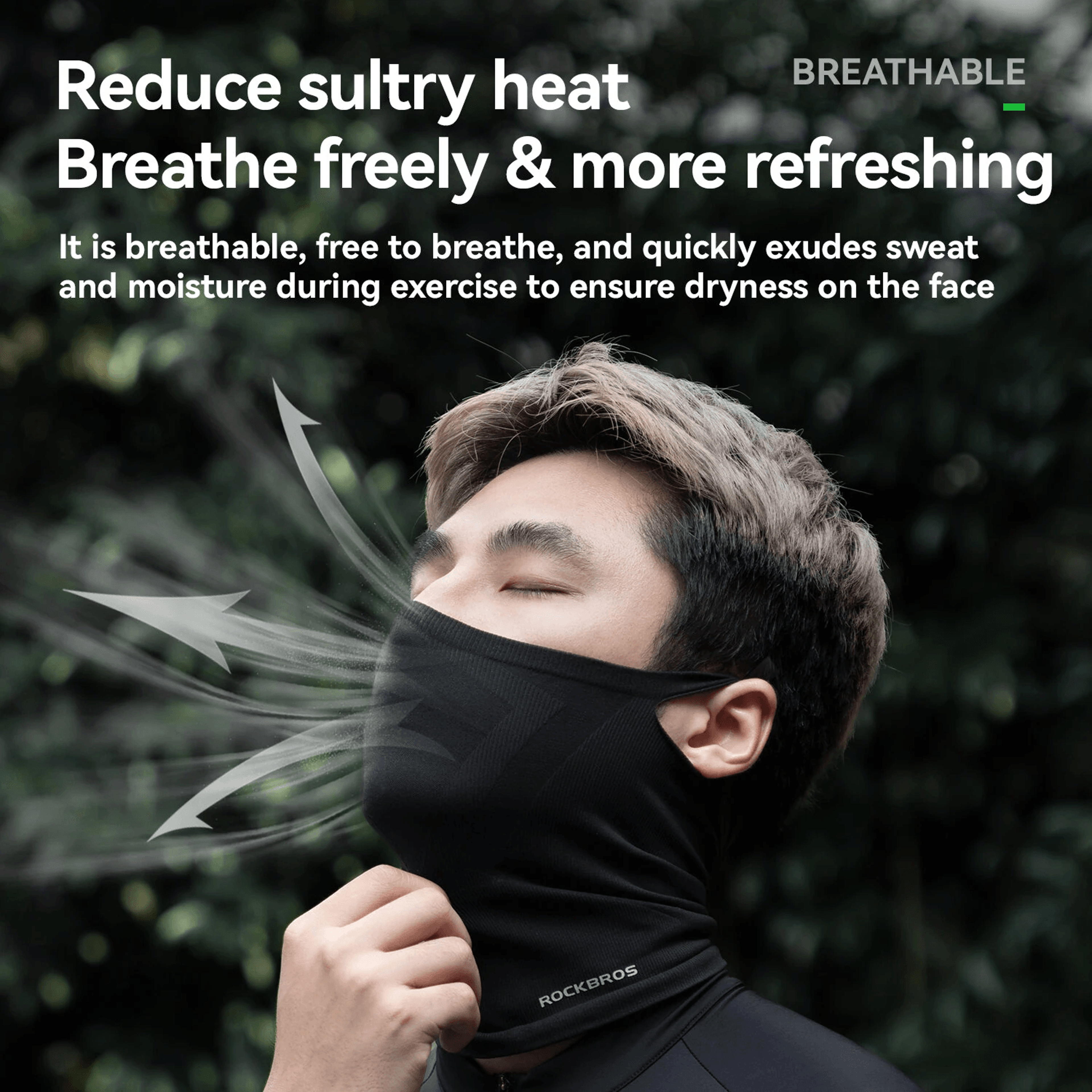 Ear Hook Cycling Face Mask Windproof Breathable Neck Gaiter 7
